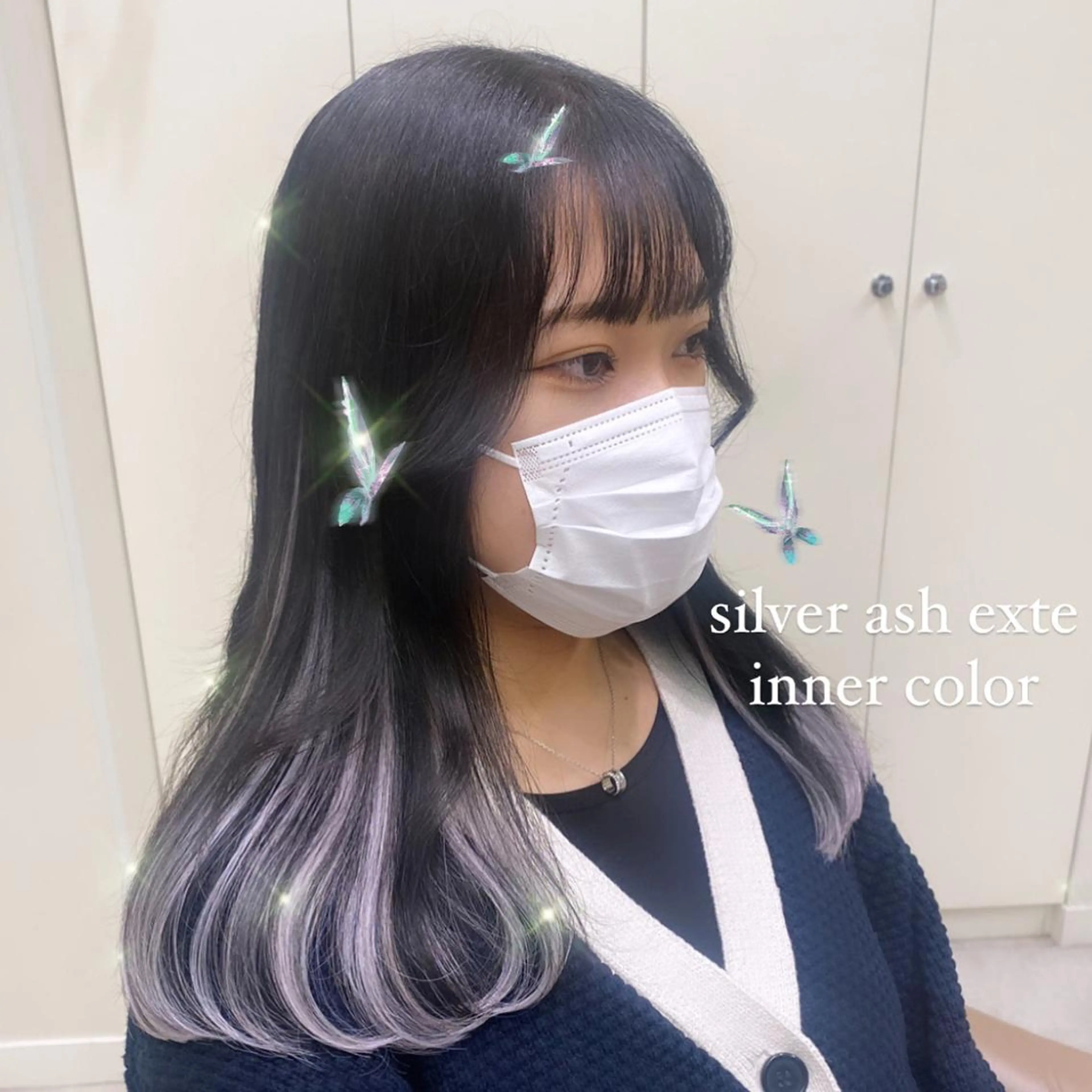 ロング カラー ブリーチなしWカラー 🎀韓国ヘア/amiのヘアスタイル