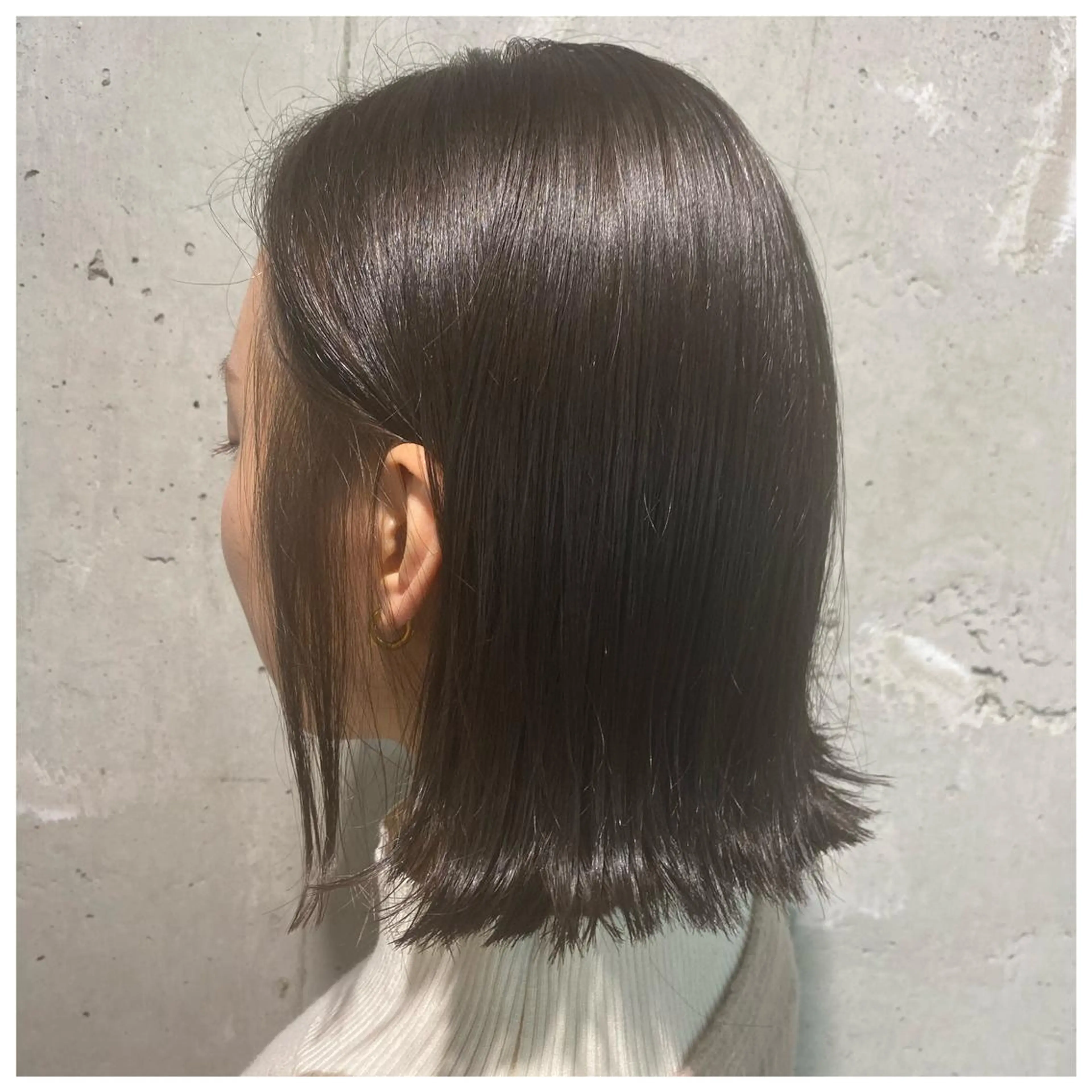 ミディアム カラー ヘアアレンジ 赤味消し.髪質改善 🌿𝘠𝘜𝘙𝘐のヘアスタイル