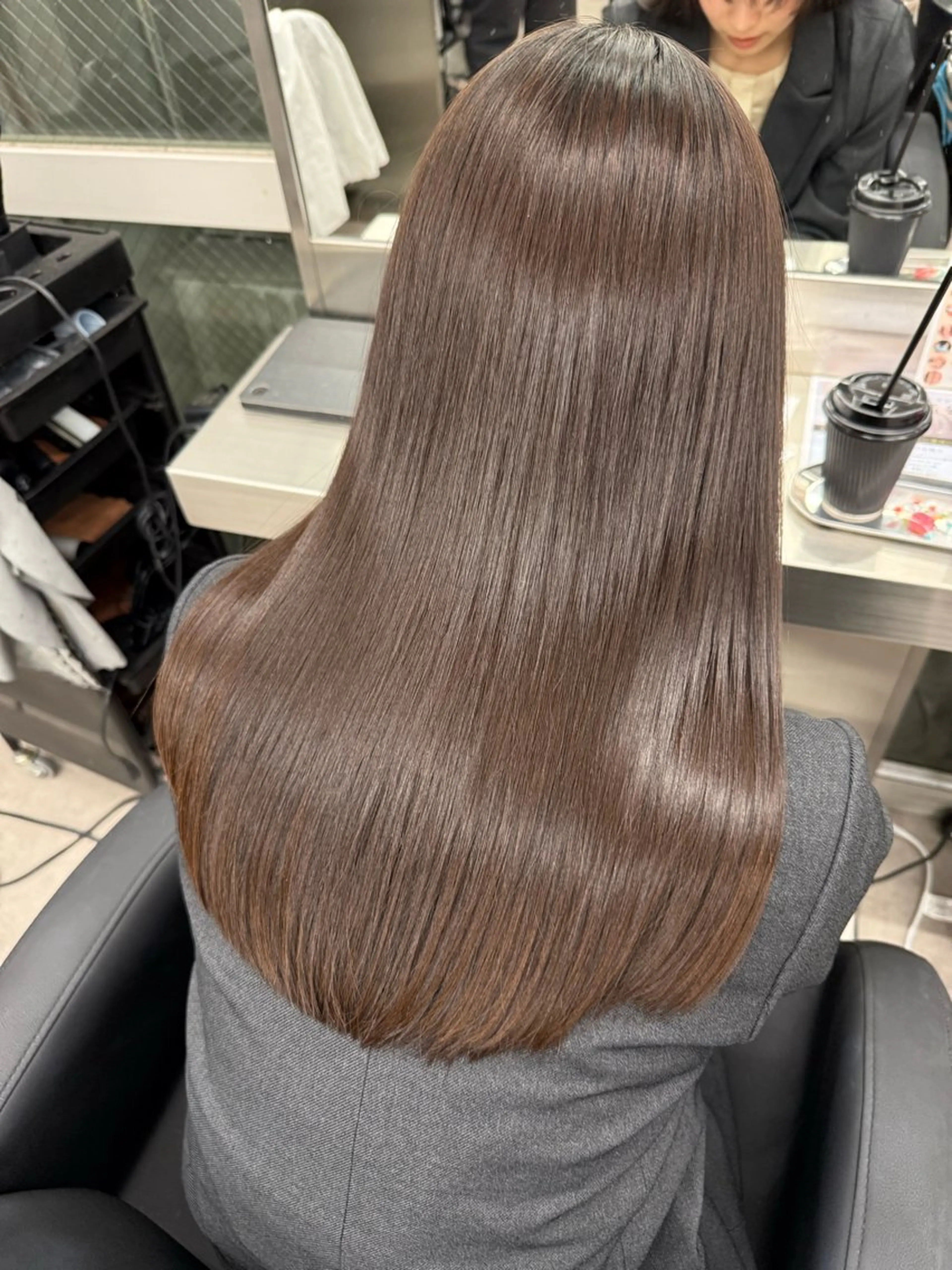 ロング カット 縮毛矯正 トリートメント 髪質改善✨艶髪師 黒木大貴のヘアスタイル