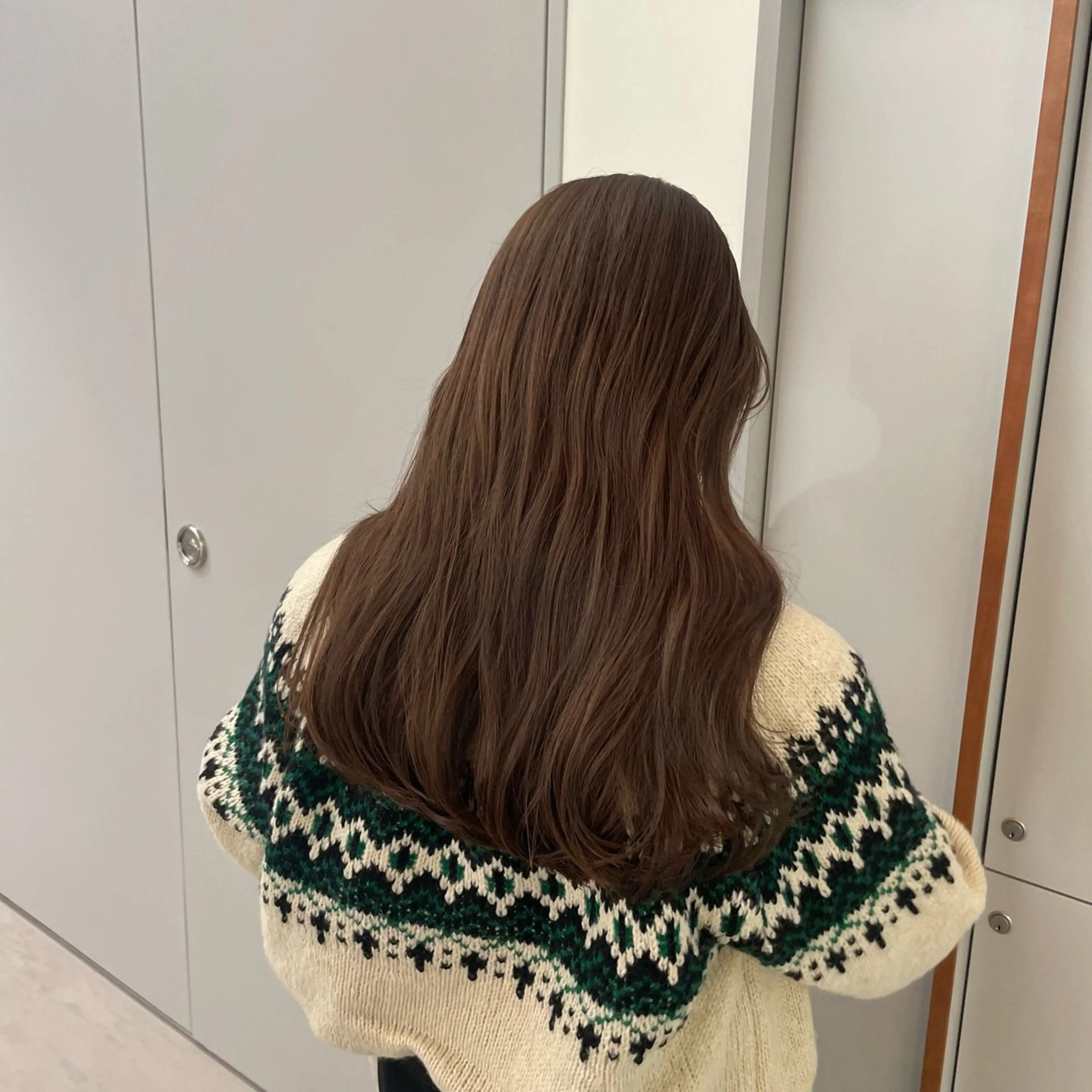 【12月限定✨】ブリーチなしダブルカラー+トリートメント 透明感カラー、暖色お任せくださいの写真