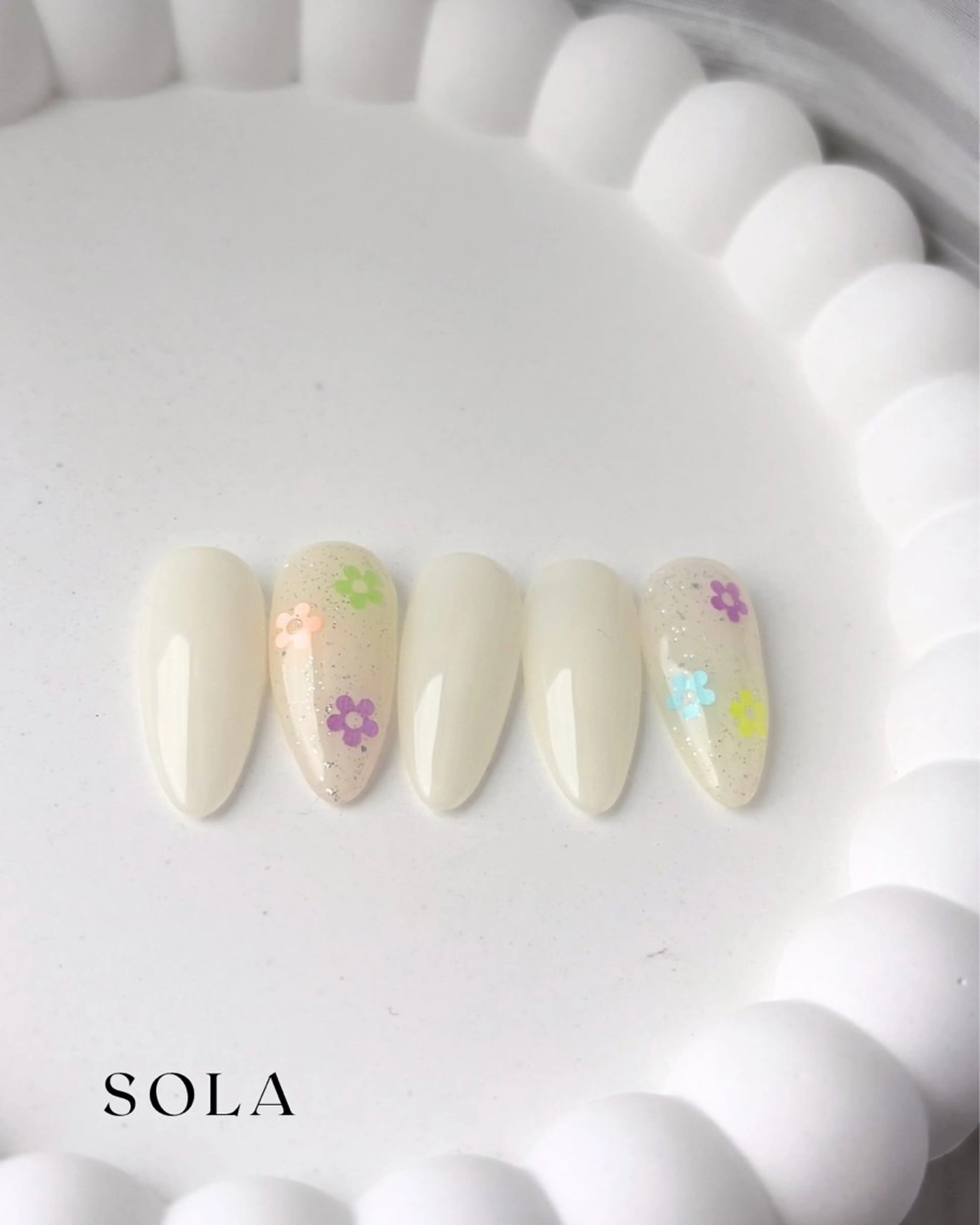 ネイル ハンドネイル ほそかわ さき-SOLAのネイルデザイン