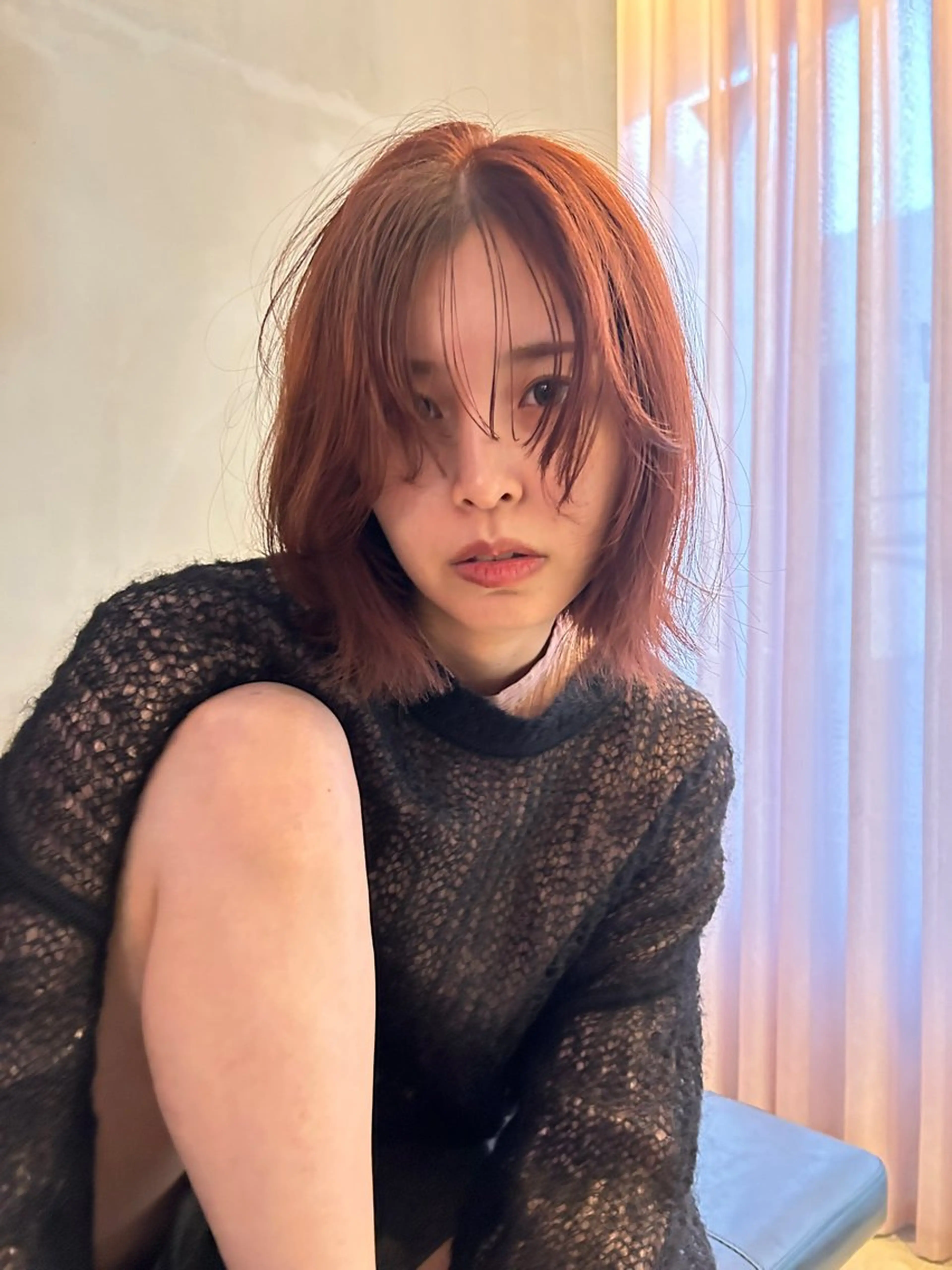 ショート カラー カット ヘアカラー トリートメント ショート/ボブ/ 心斎橋/宮脇美奈のヘアスタイル