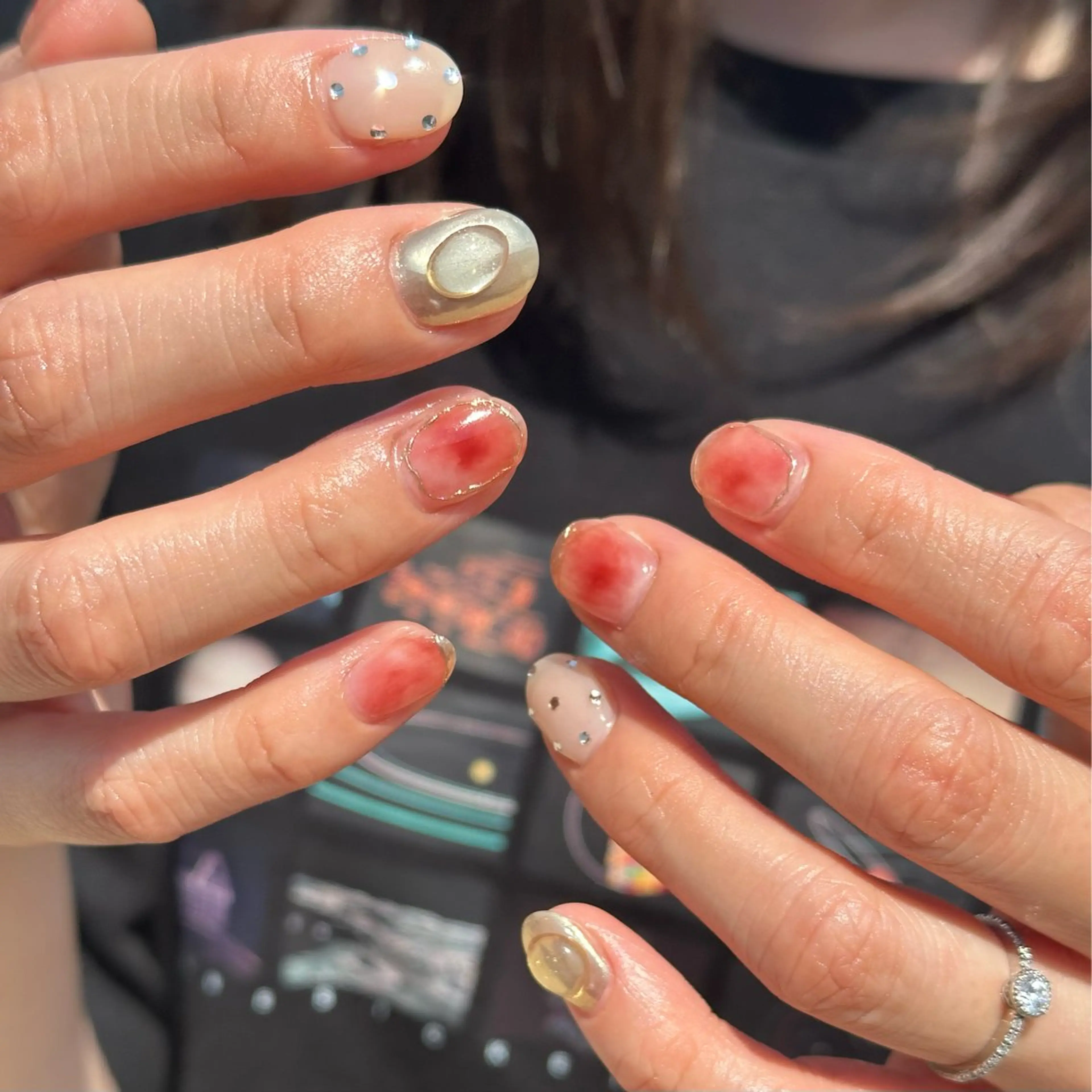 ネイル ハンドネイル COIN  nail hinataのネイルデザイン