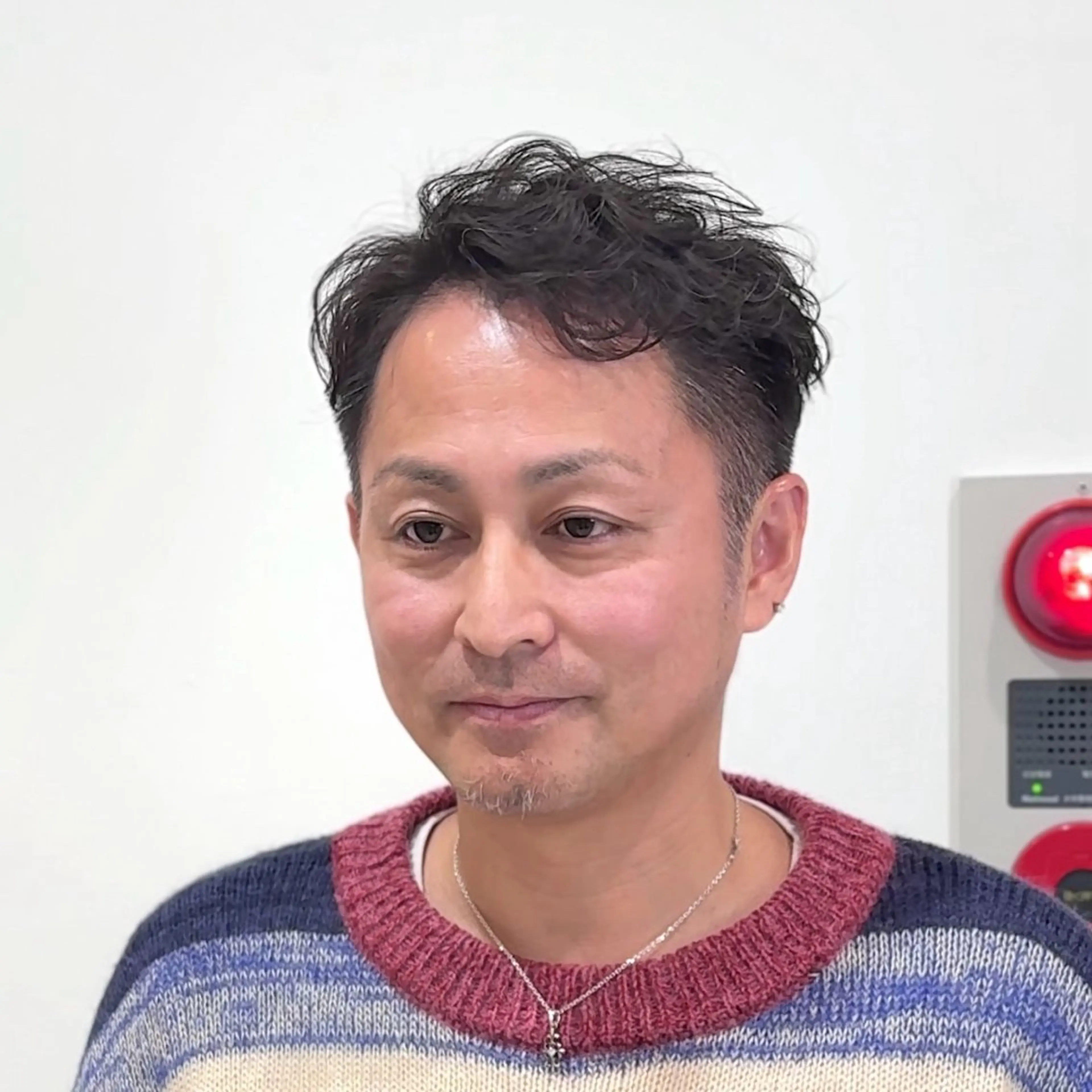 ショート パーマ メンズ カット パーマ GRAZIE due所属・メンズ特化美容師 / 篠谷祐輝のヘアスタイル