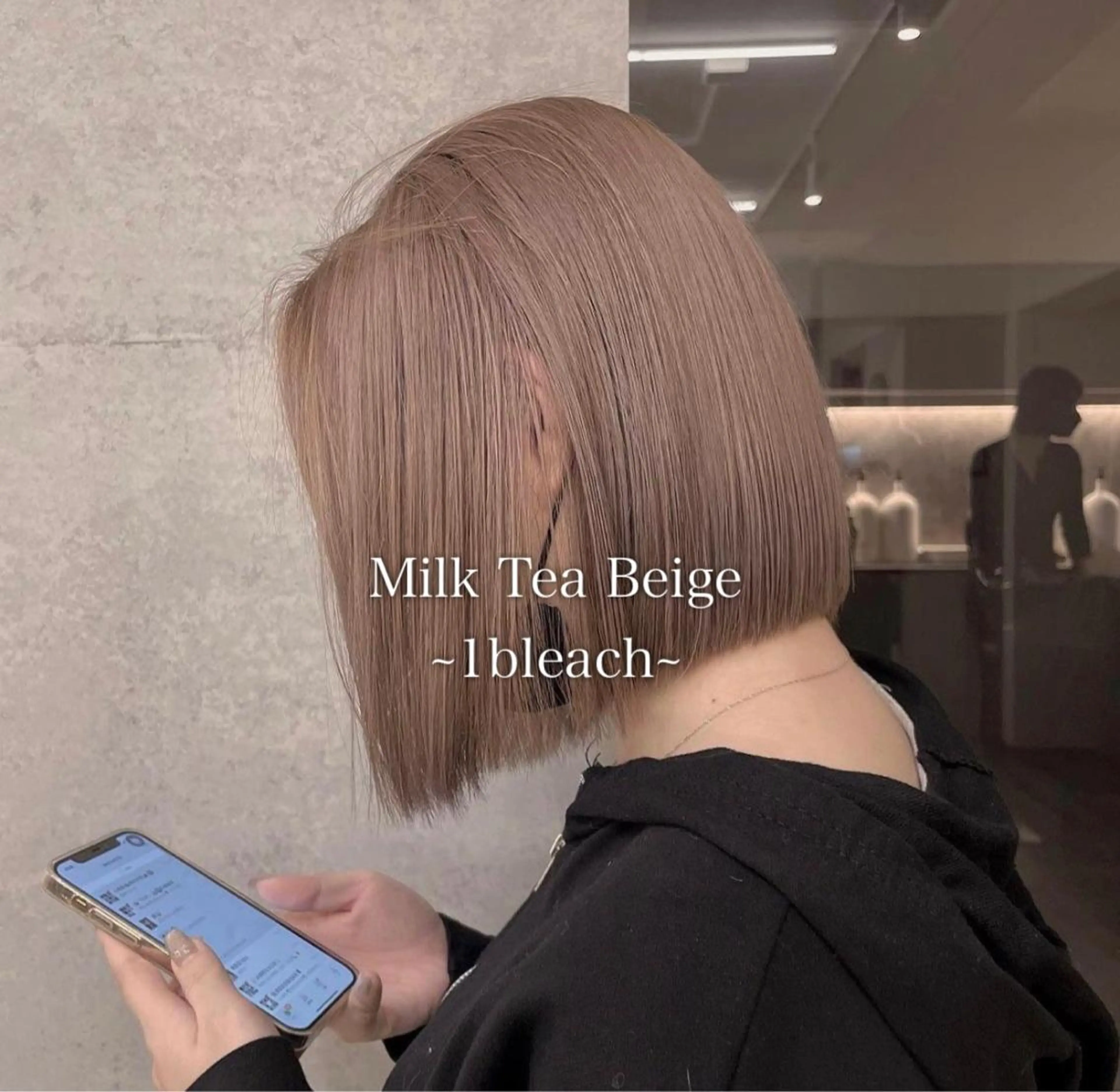 ショート カラー THESALONS所属・🤍ブリーチカラー /寄田龍樹🤍のヘアスタイル