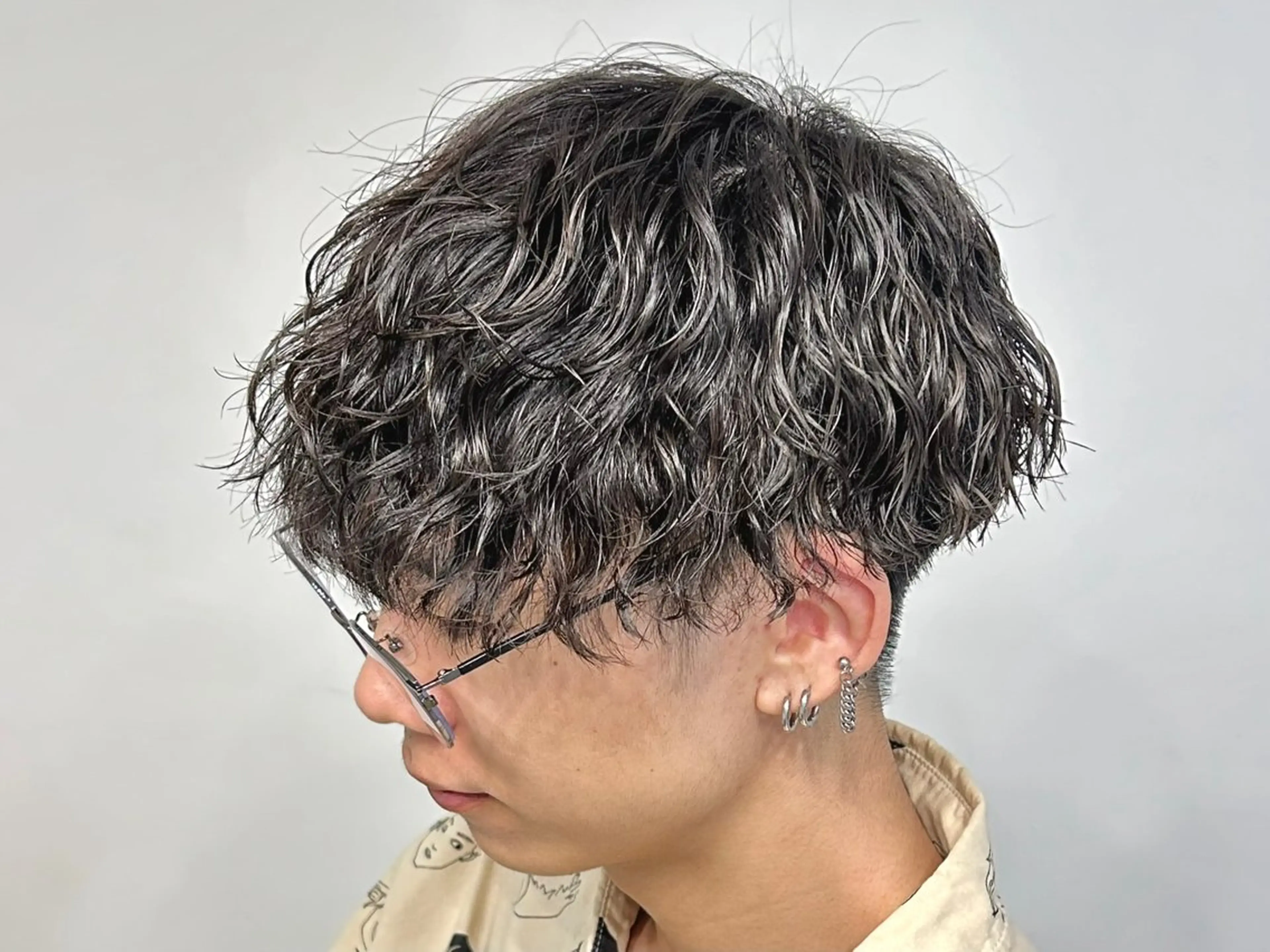 カット+パーマの写真