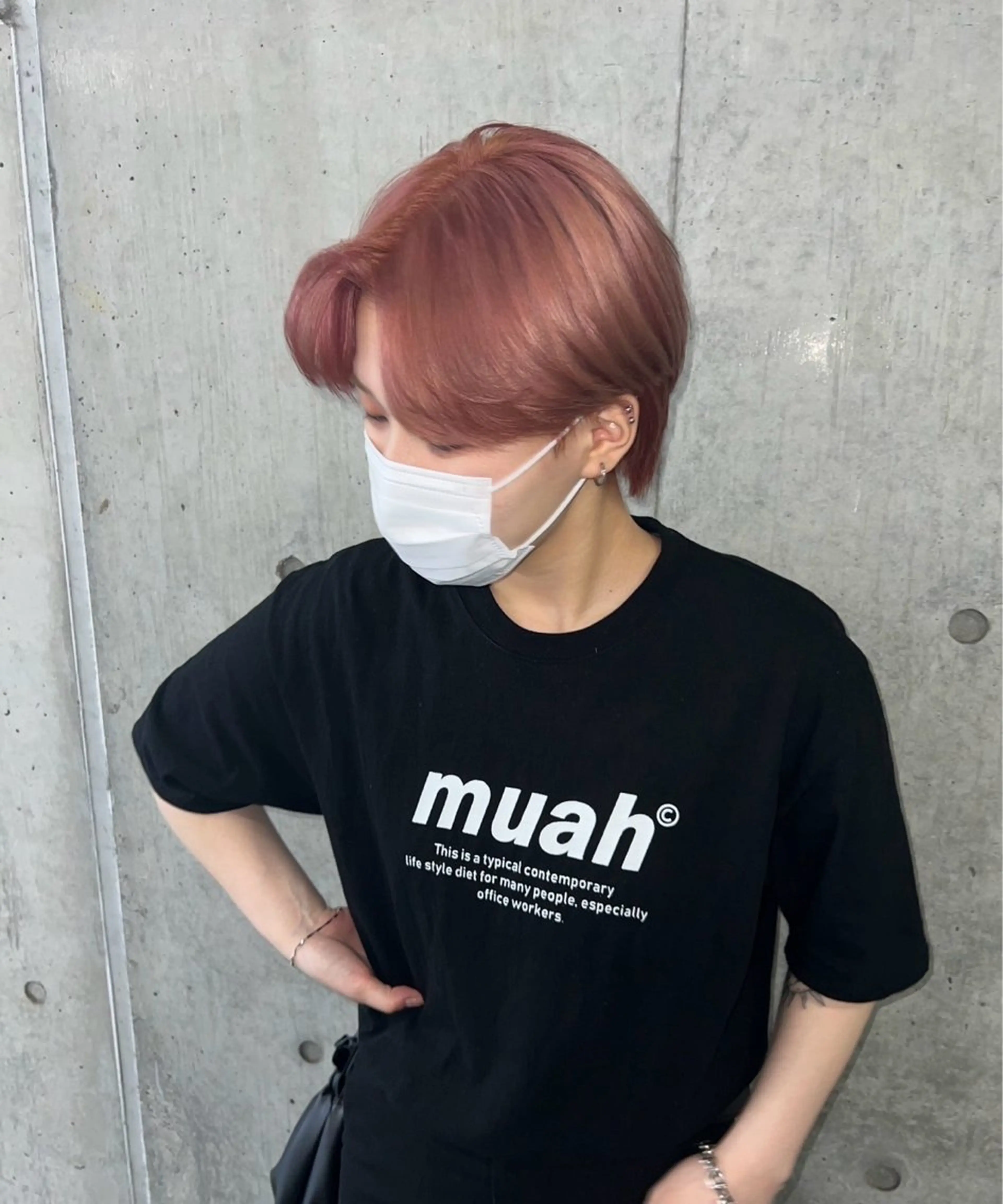 ロング フェザーパーマ🪶 シャドウ/ジュンエイのヘアスタイル