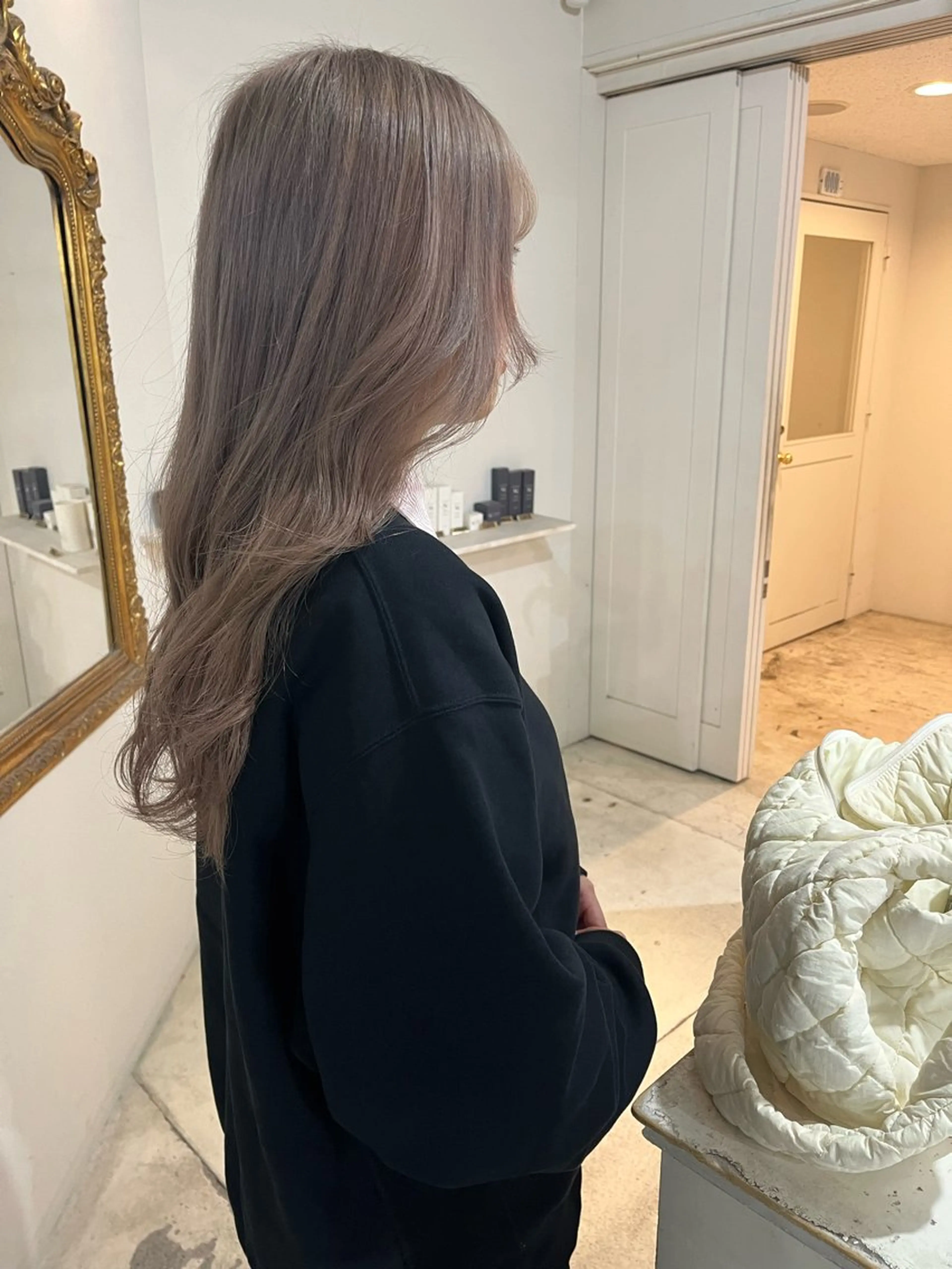 ミディアム ヘアカラー トリートメント Ryo ／透明感カラーのヘアスタイル