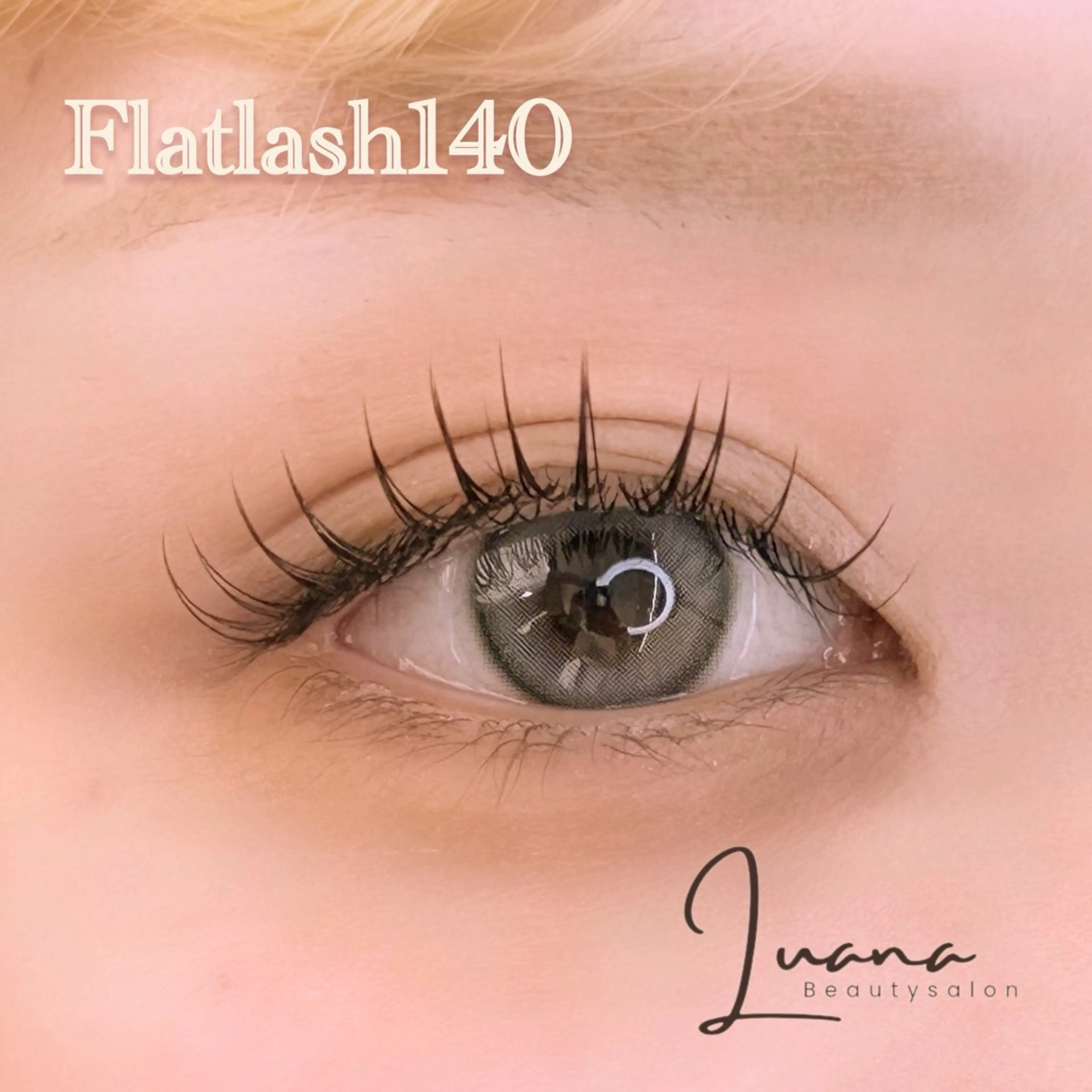 マツエク・マツパ キュート フラットラッシュ ナチュラル Stella.✨ Ikedaのマツエク・マツパデザイン