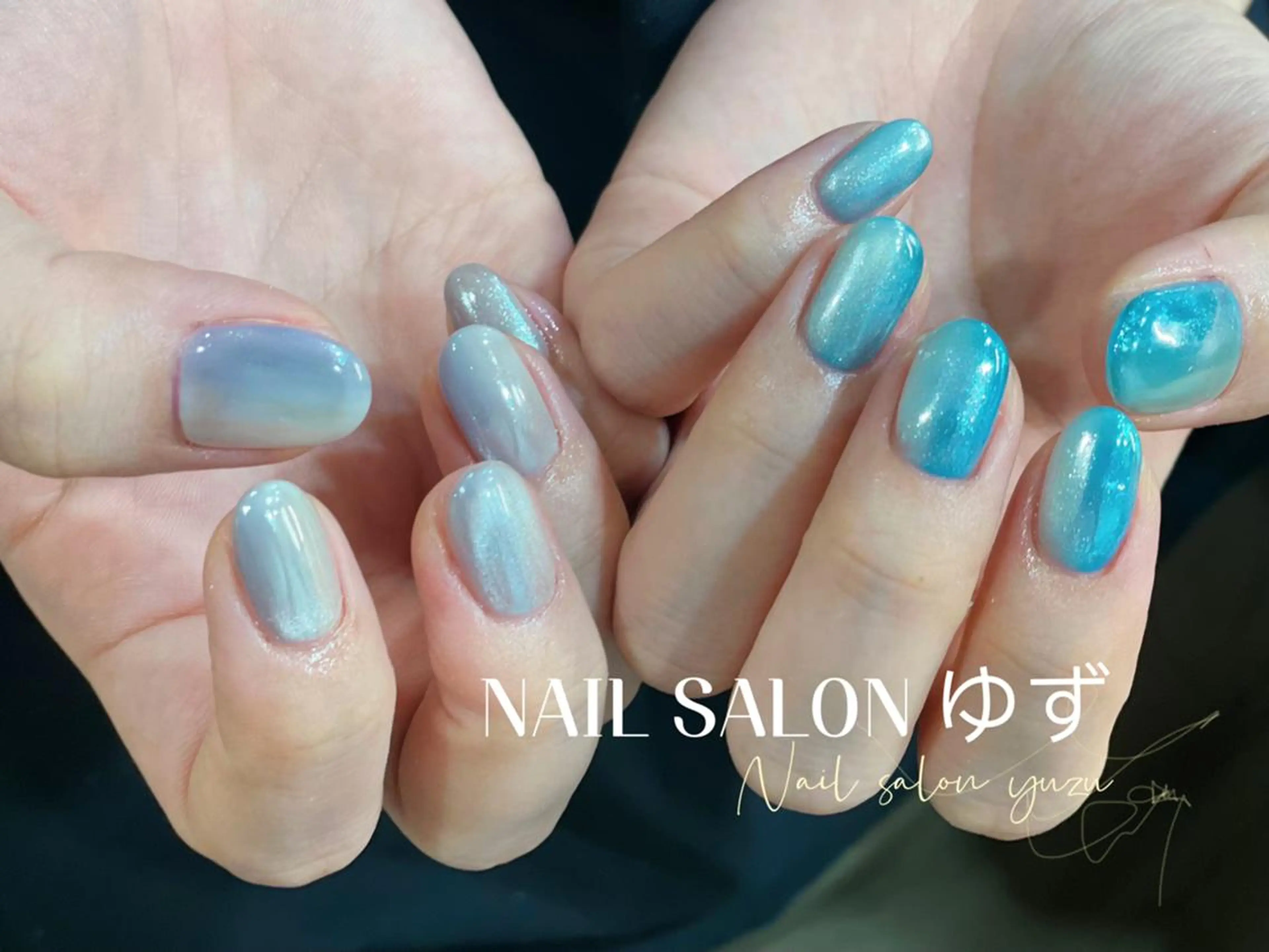 ネイル ハンドネイル MAKI💚💚💚 秋葉原.のネイルデザイン