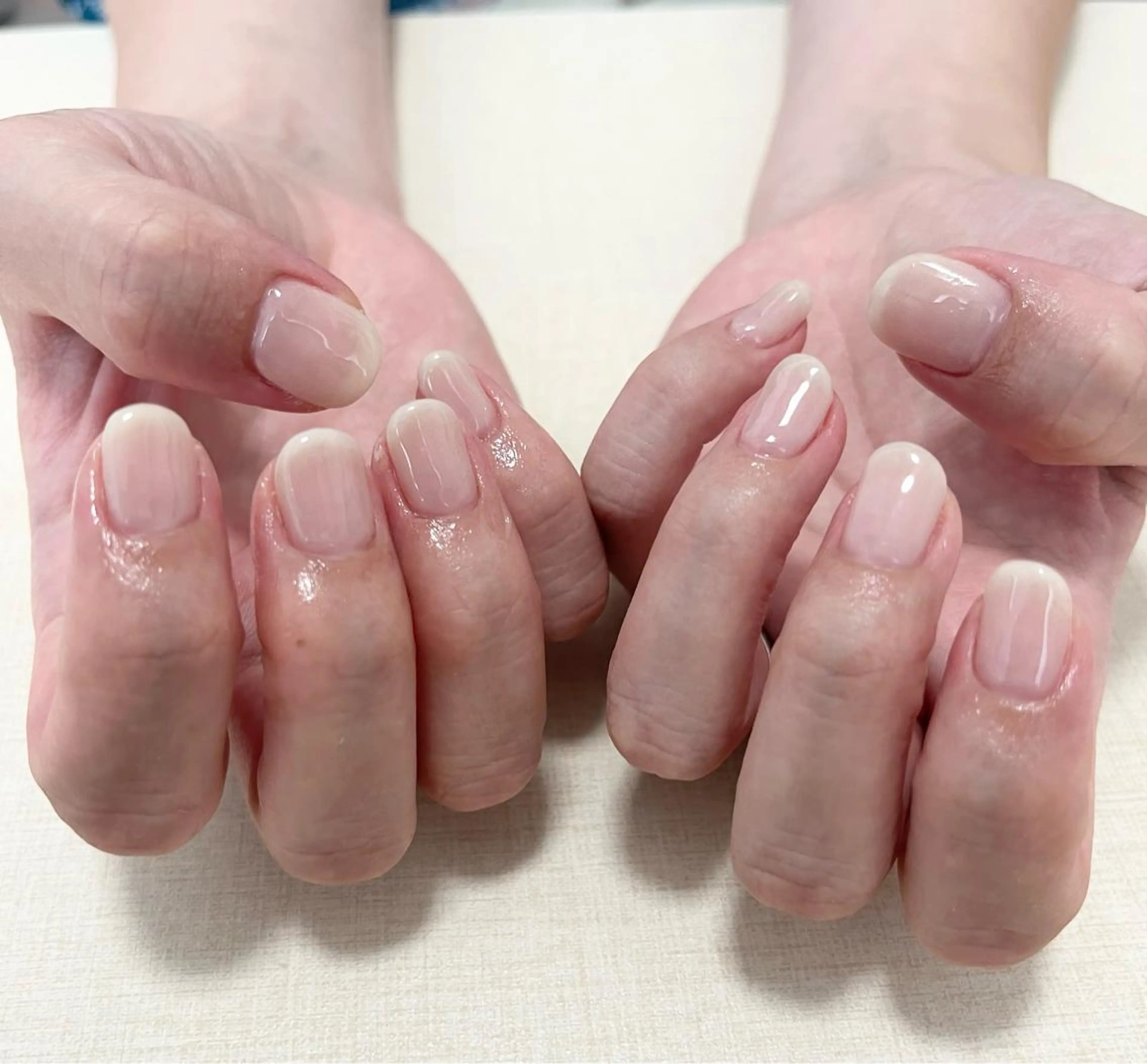 ネイル ワンカラーネイル ハンドネイル わたなべ さやかのネイルデザイン