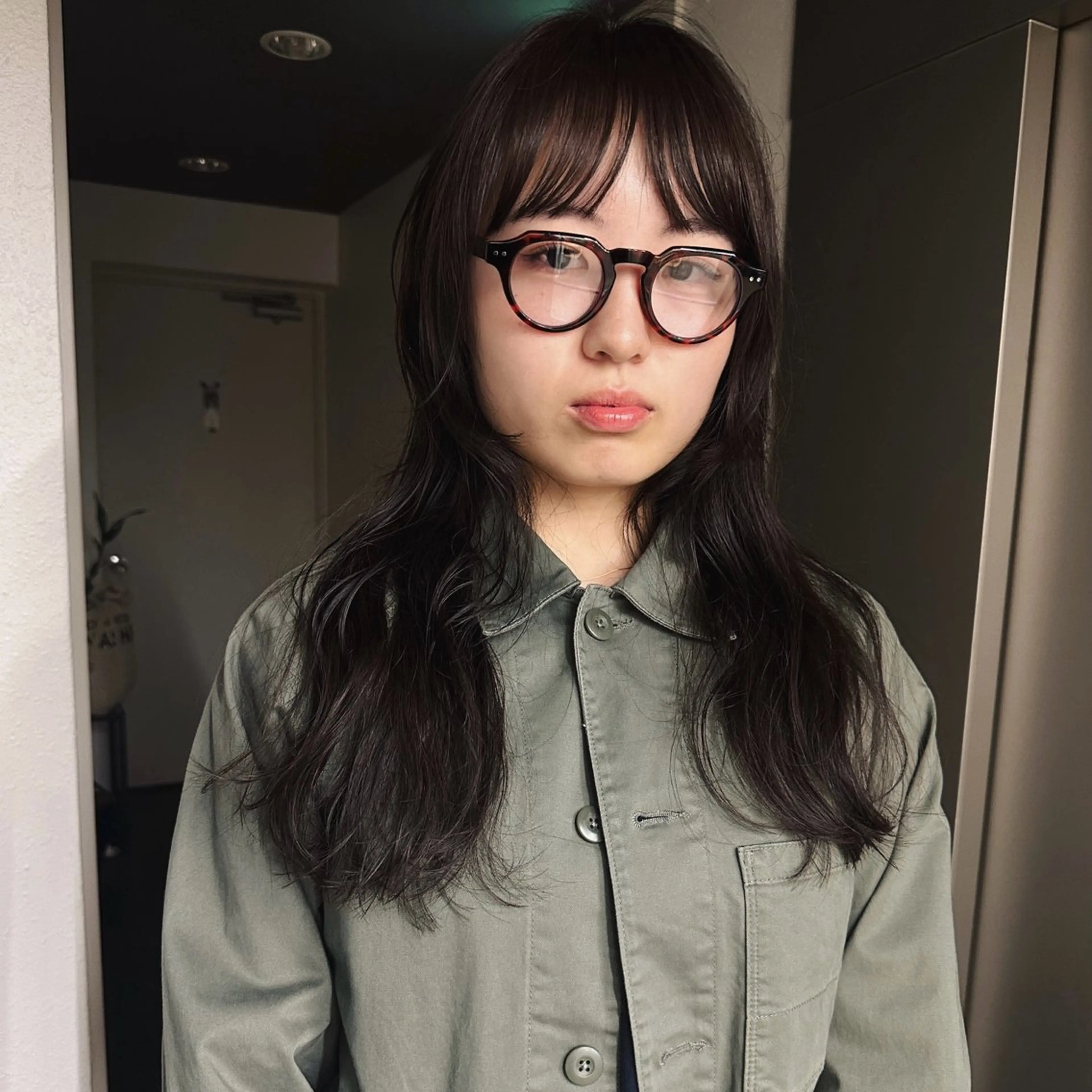 ロング カラー パーマ カット ヘアカラー パーマ ボブ/レイヤー/ケア パーマ/リュウタのヘアスタイル