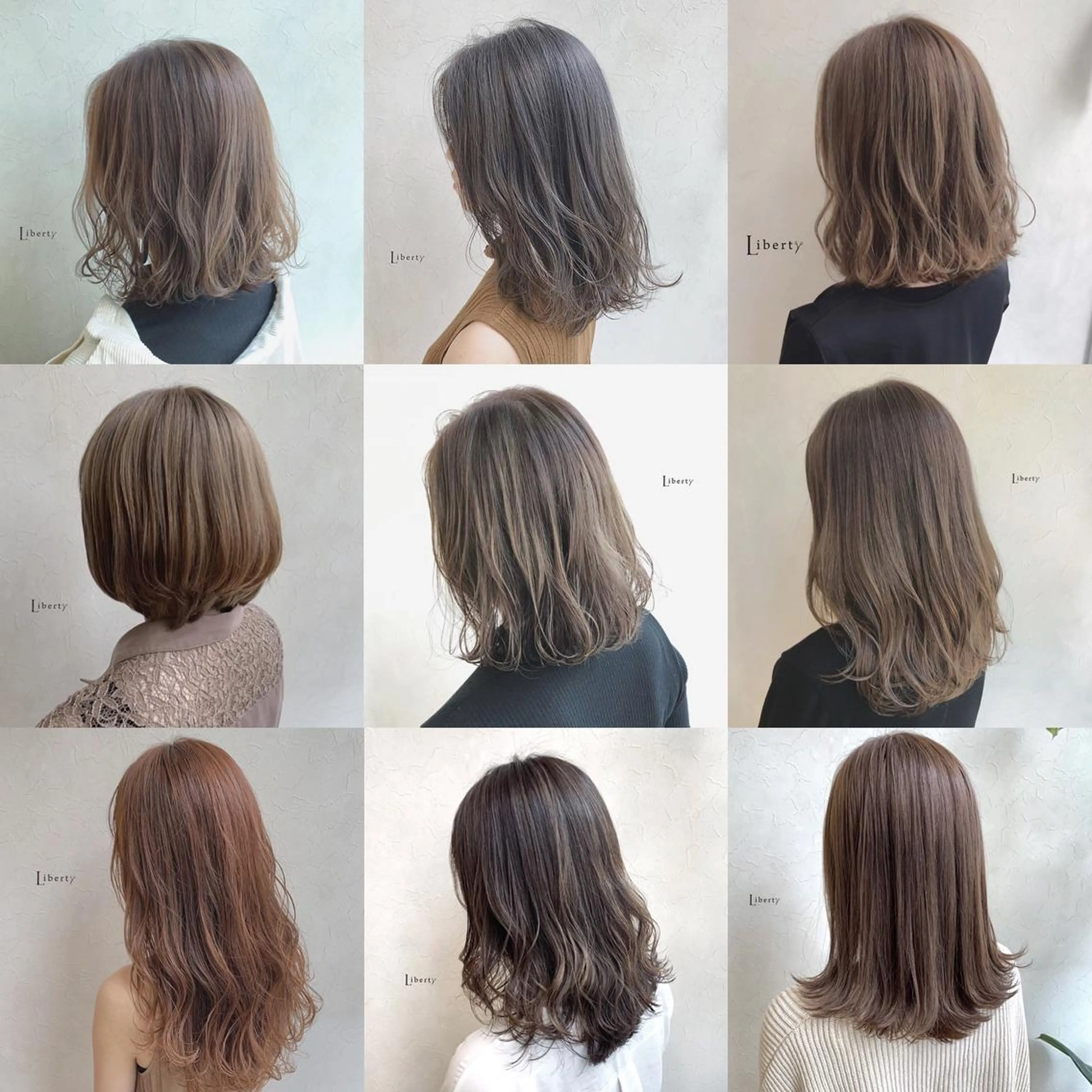 ミディアム カラー ブリーチ 透明感カラー ブリーチなしカラー メンズ指名多数!! SiLO 田島のヘアスタイル