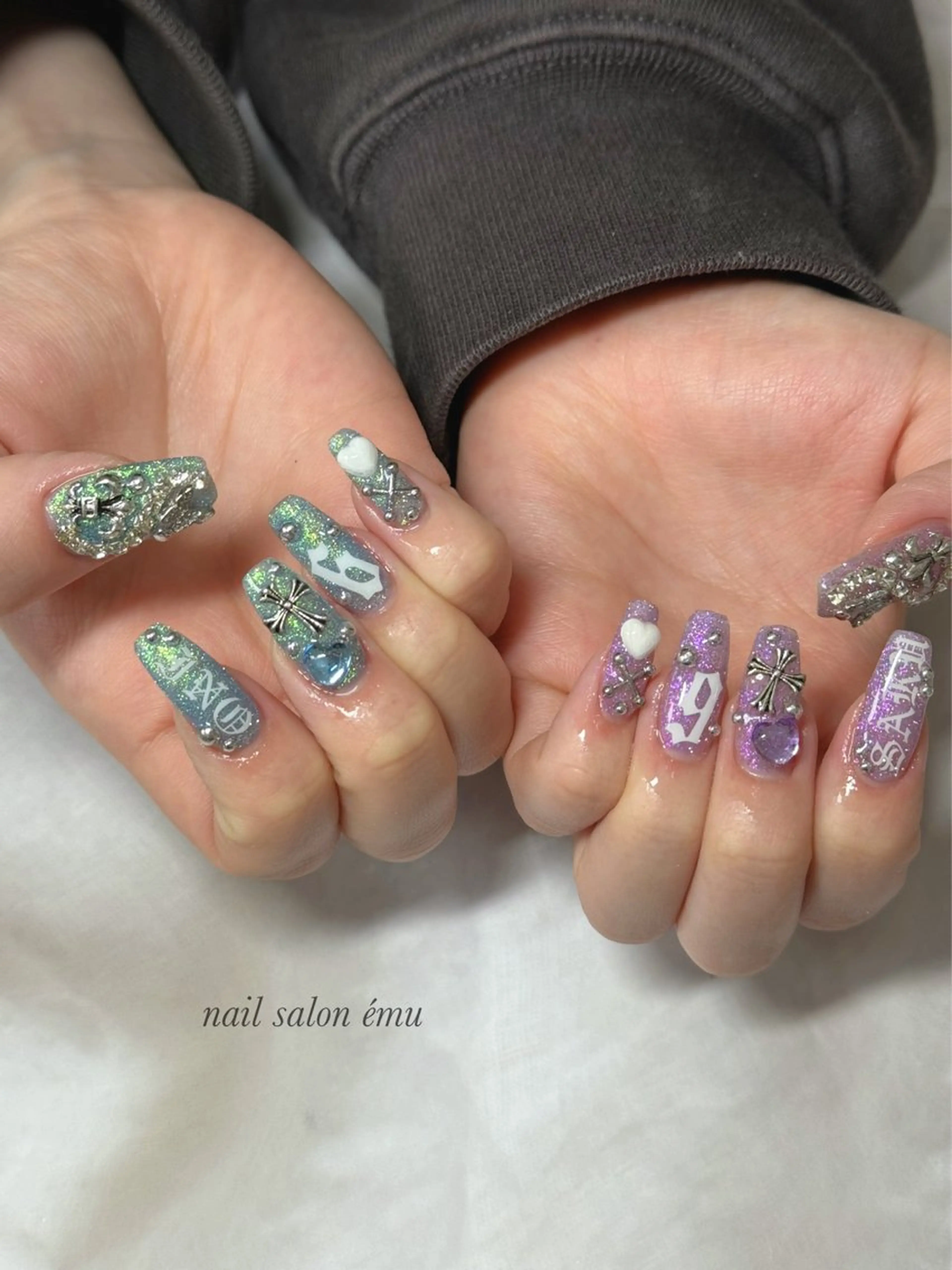 ネイル ハンドネイル nail salon émuのネイルデザイン