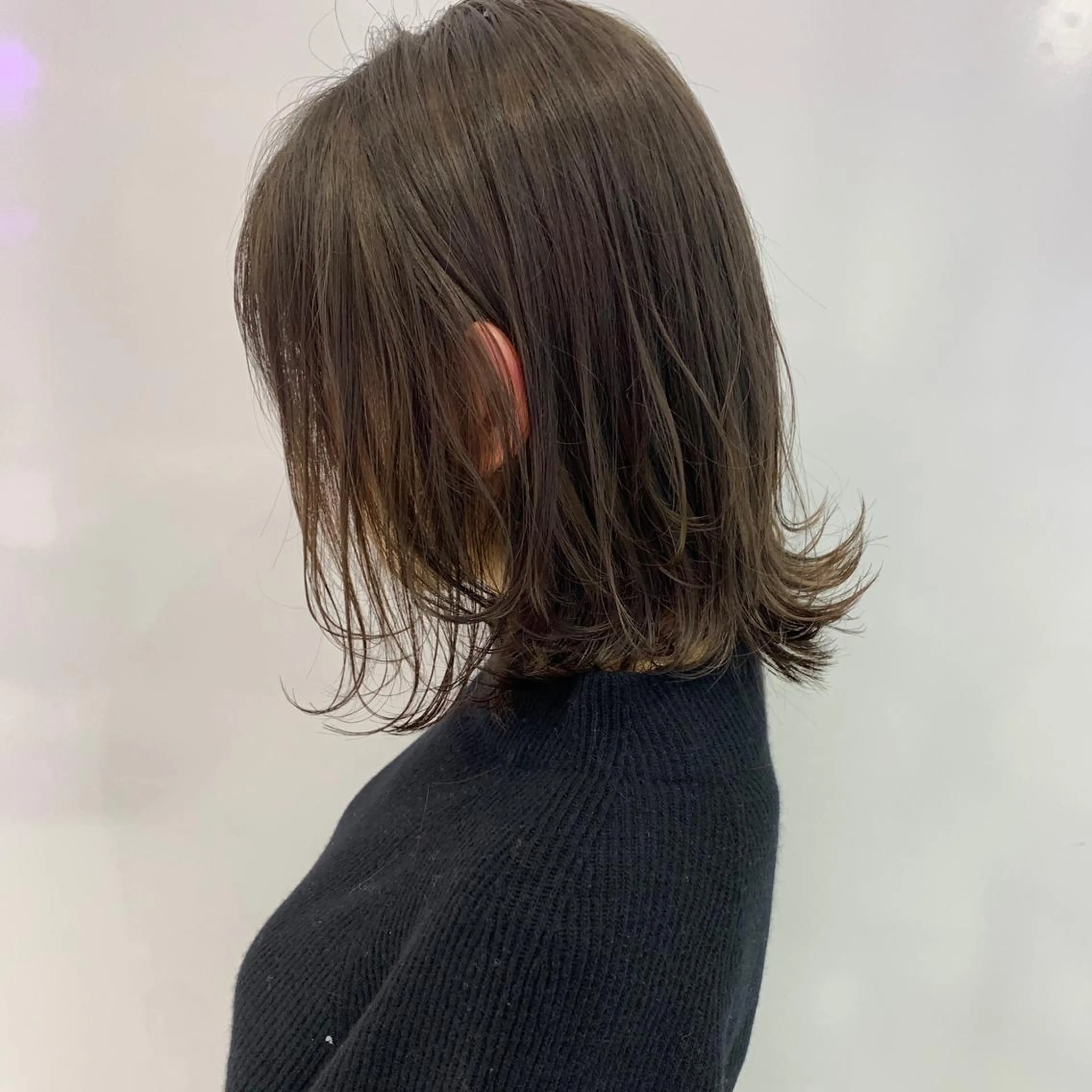 ミディアム カット ヘアカラー トリートメント lamie by melt 吉祥寺 【ラミエ バイ メルト】所属・【ミニモ公認】*似合 わせ職人*滝田拳史のヘアスタイル