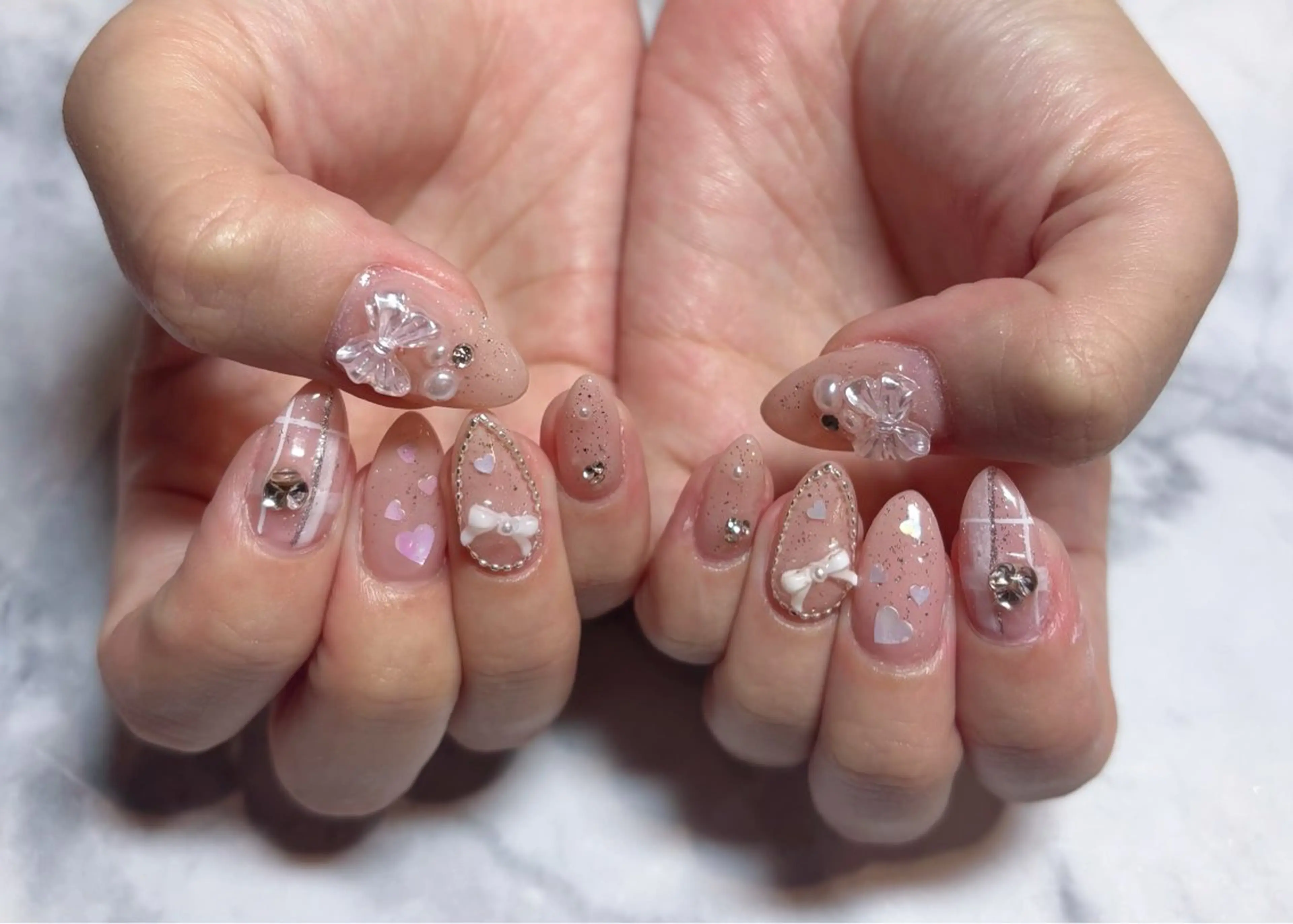 ネイル ハンドネイル 肥後joieange 心斎橋店のネイルデザイン