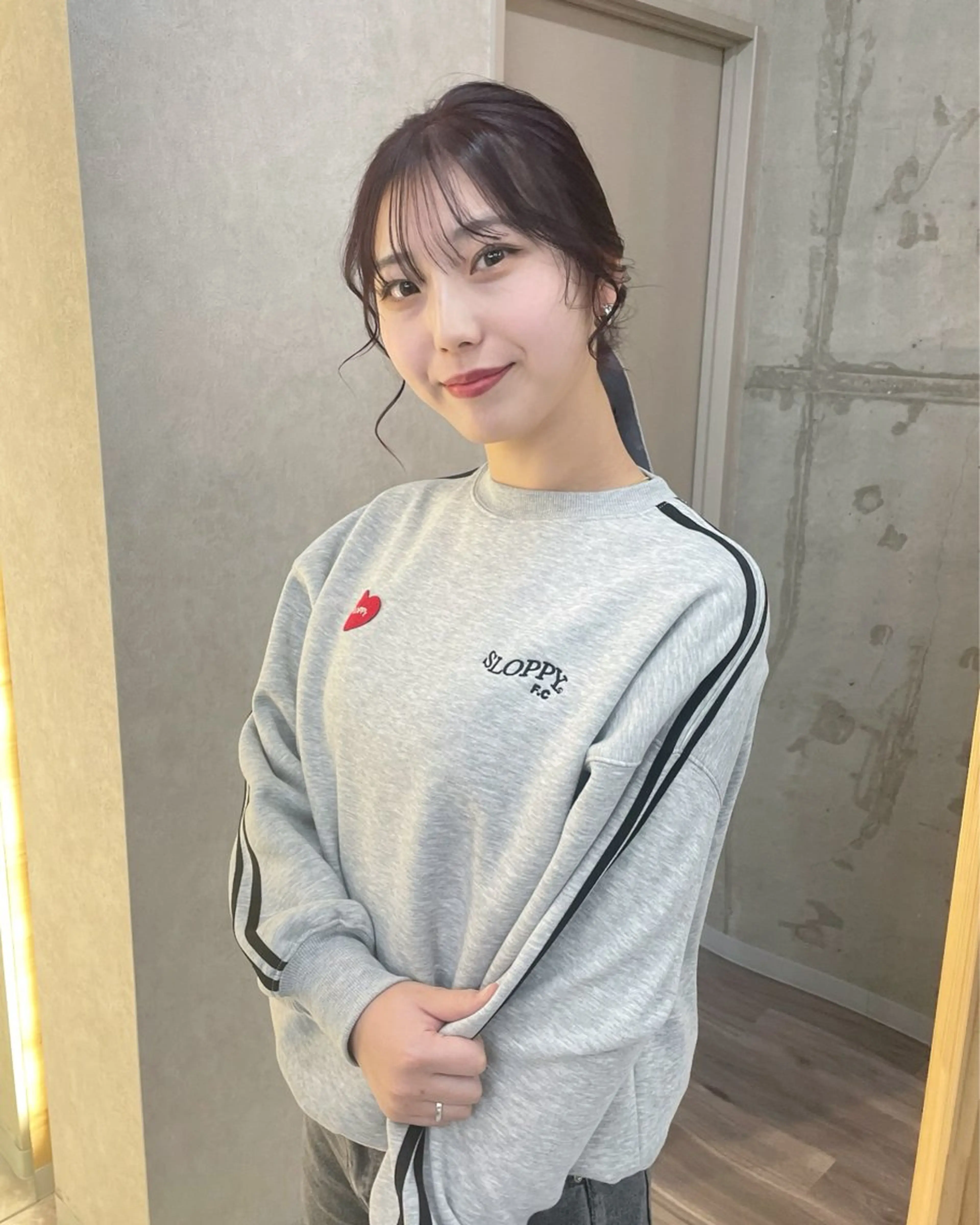 ミディアム カラー ヘアアレンジ ブラウンカラー レッドカラー レッドブラウン ブリーチ/ベージュ 💕/momoaのヘアスタイル