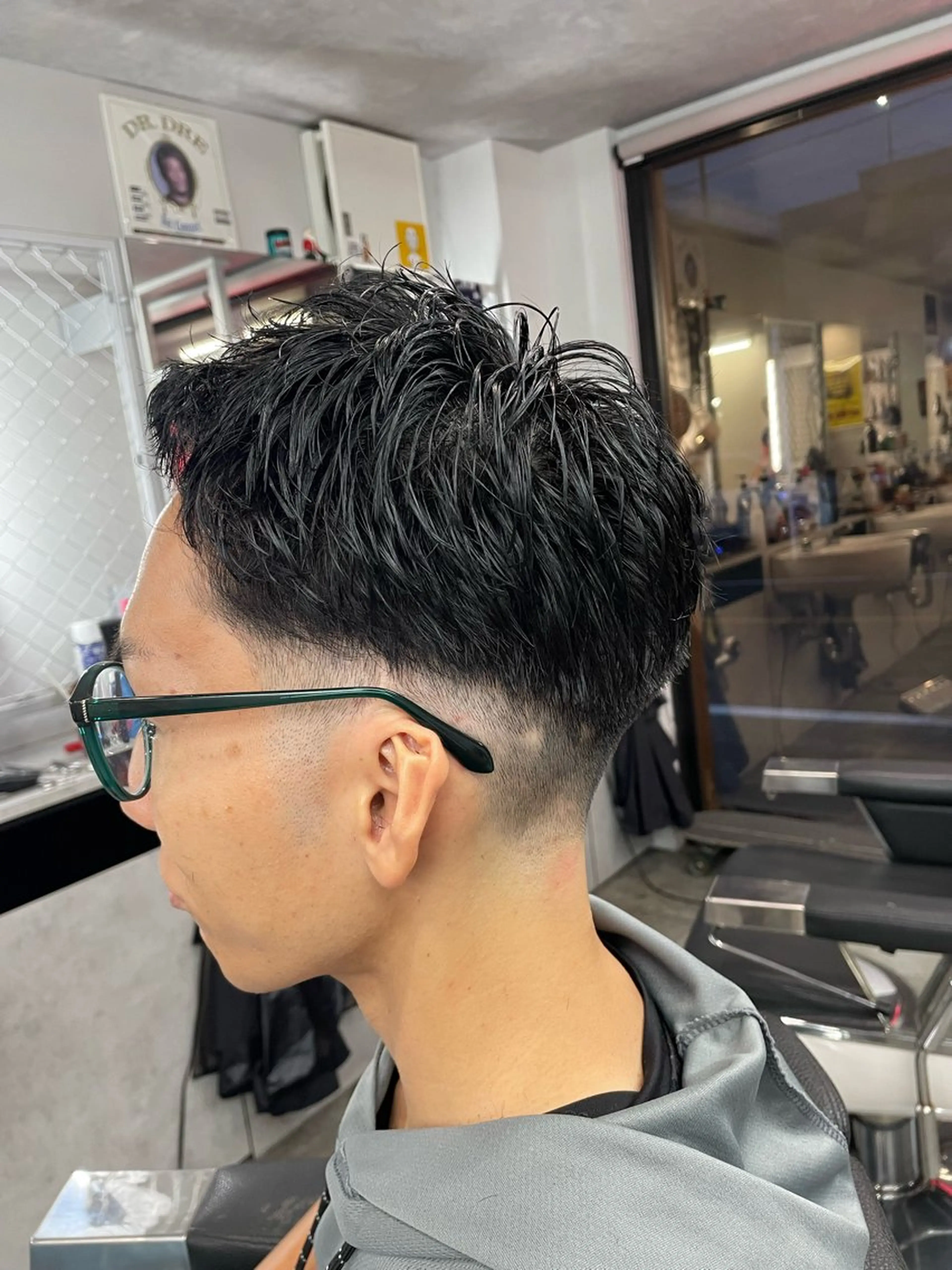 ショート メンズ FADE&LINE登戸店所属・🔥メンズ専門 美容師🔥 柳澤陵心のヘアスタイル