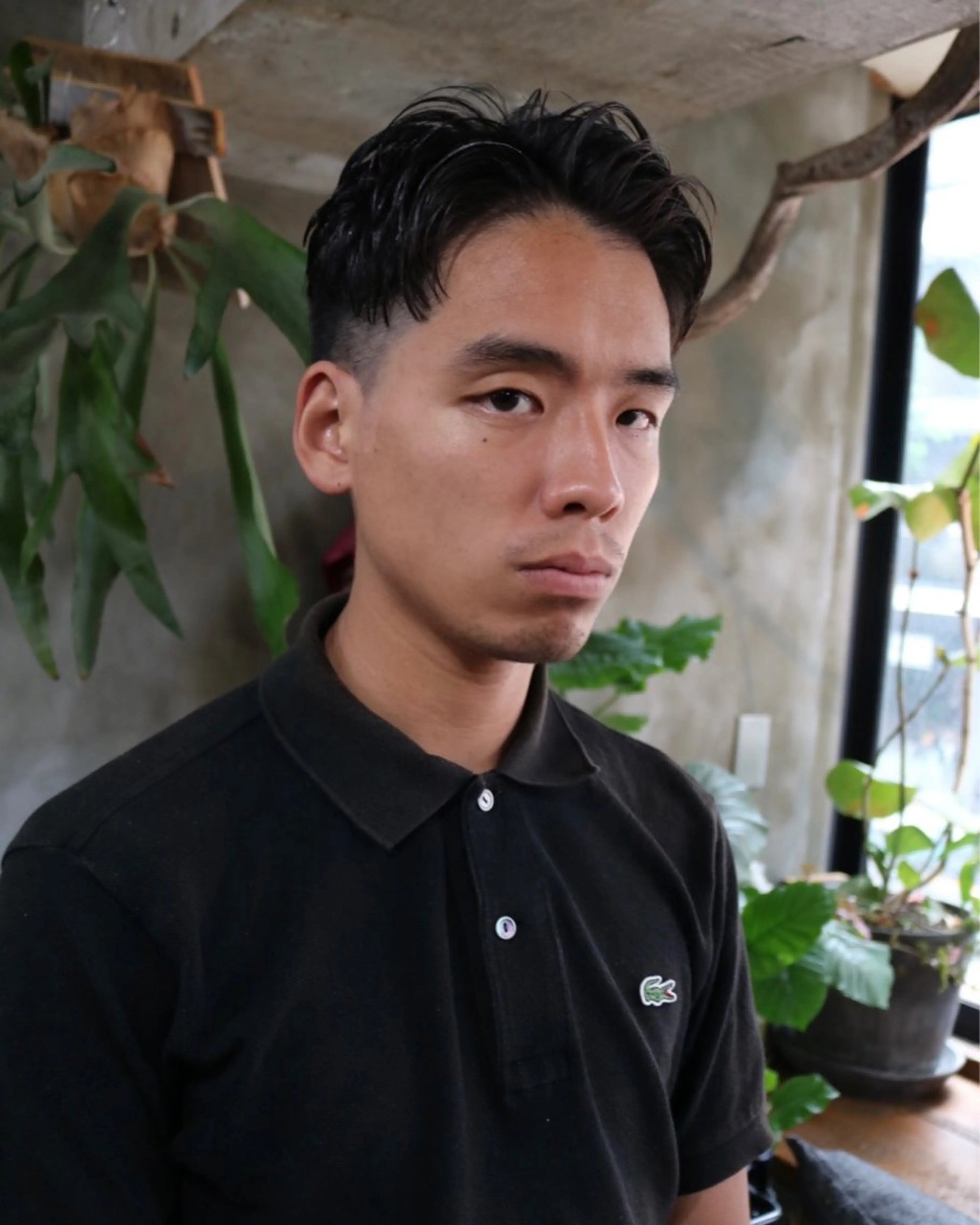 ショート パーマ メンズ カット パーマ トリートメント 木村陸弥 似合わせ 透明感カラー🌿のヘアスタイル