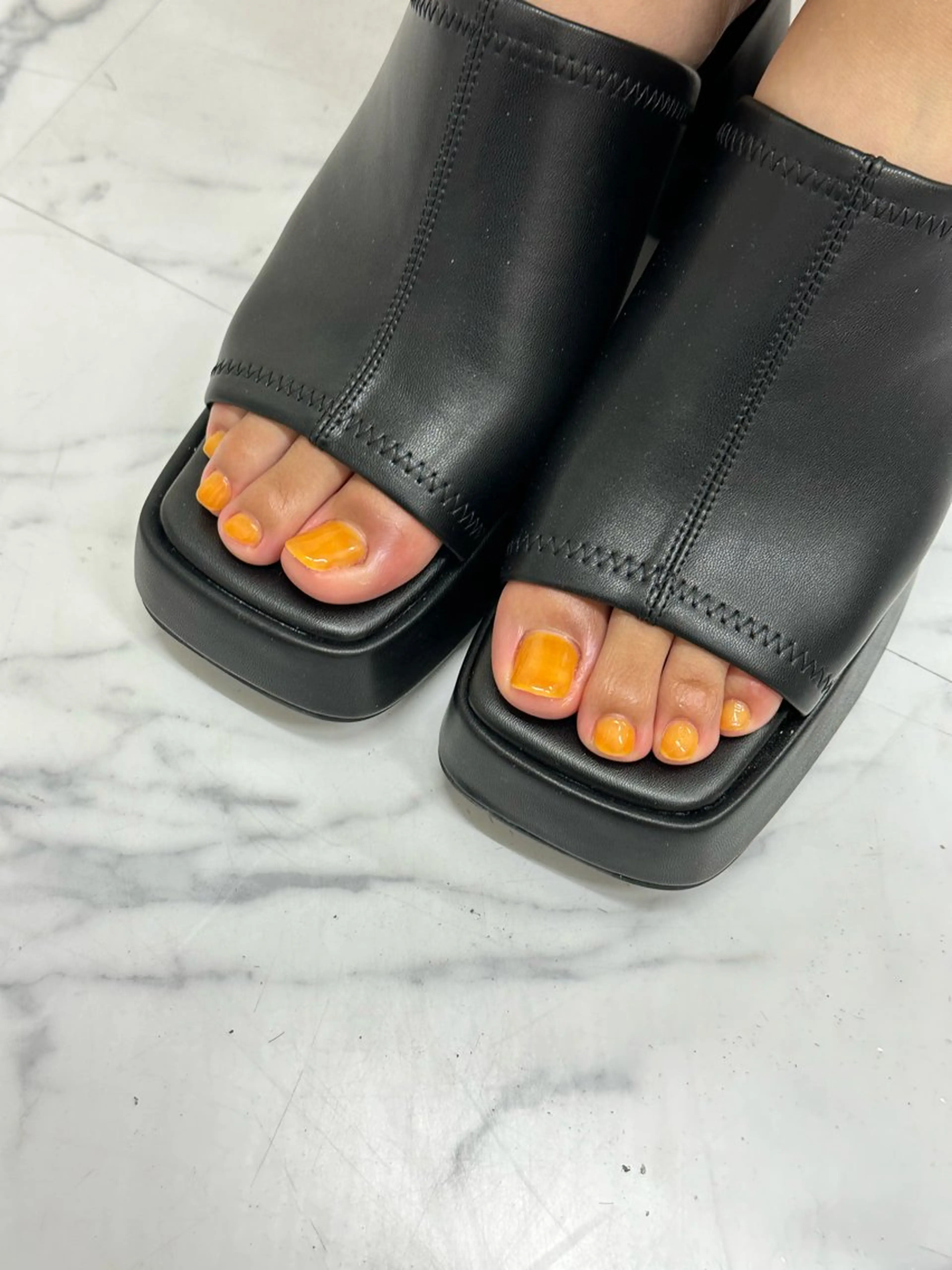 ネイル フットネイル I_p4ce所属・I_p4ce 🍊あい🍊のネイルデザイン