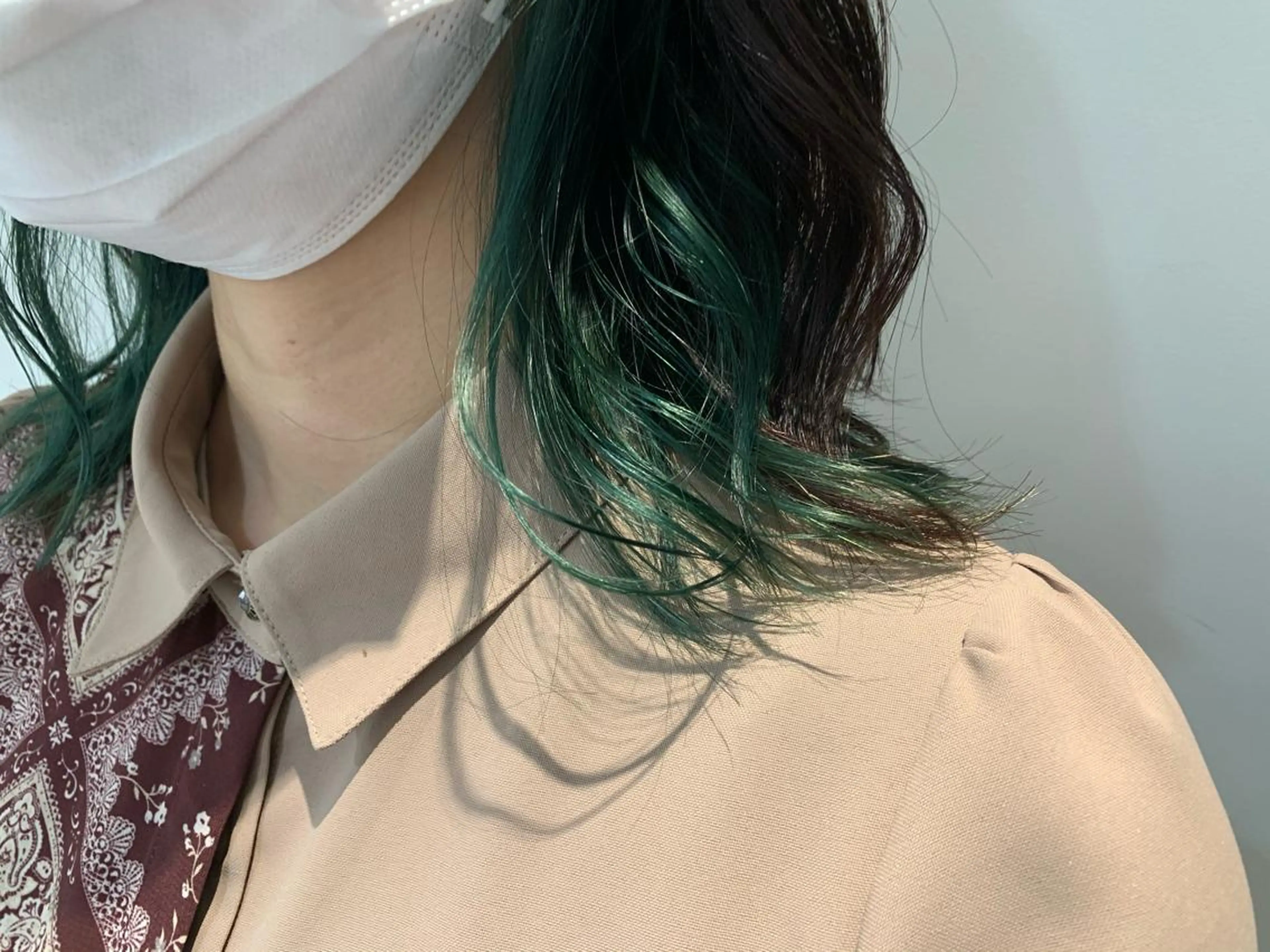 ミディアム カラー ピンクカラー ピンクパープル パープルカラー 高橋友里亜 /フリーランスのヘアスタイル