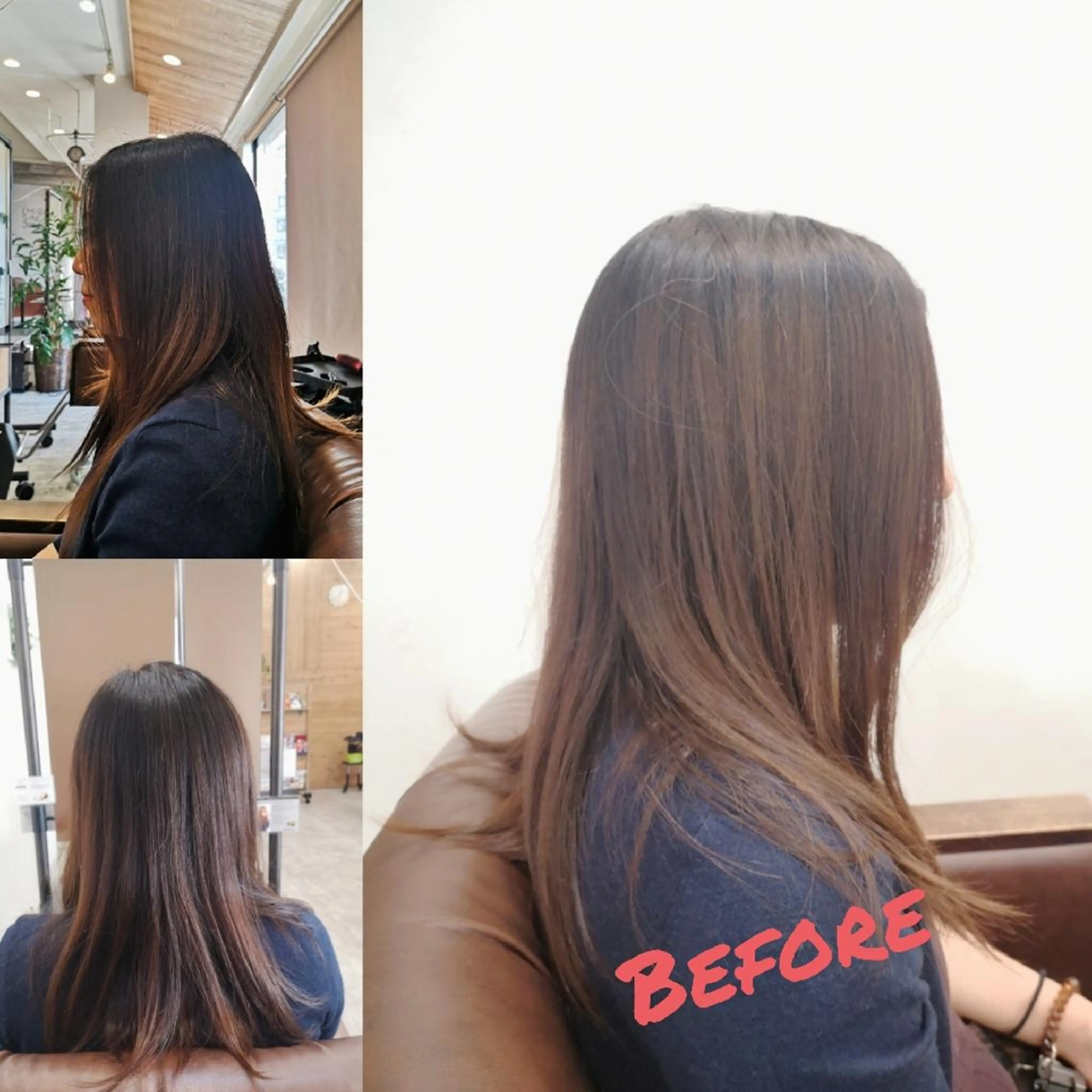 カラー セミロング N°emirai溝口 MG 🌈梶谷龍吾のヘアスタイル