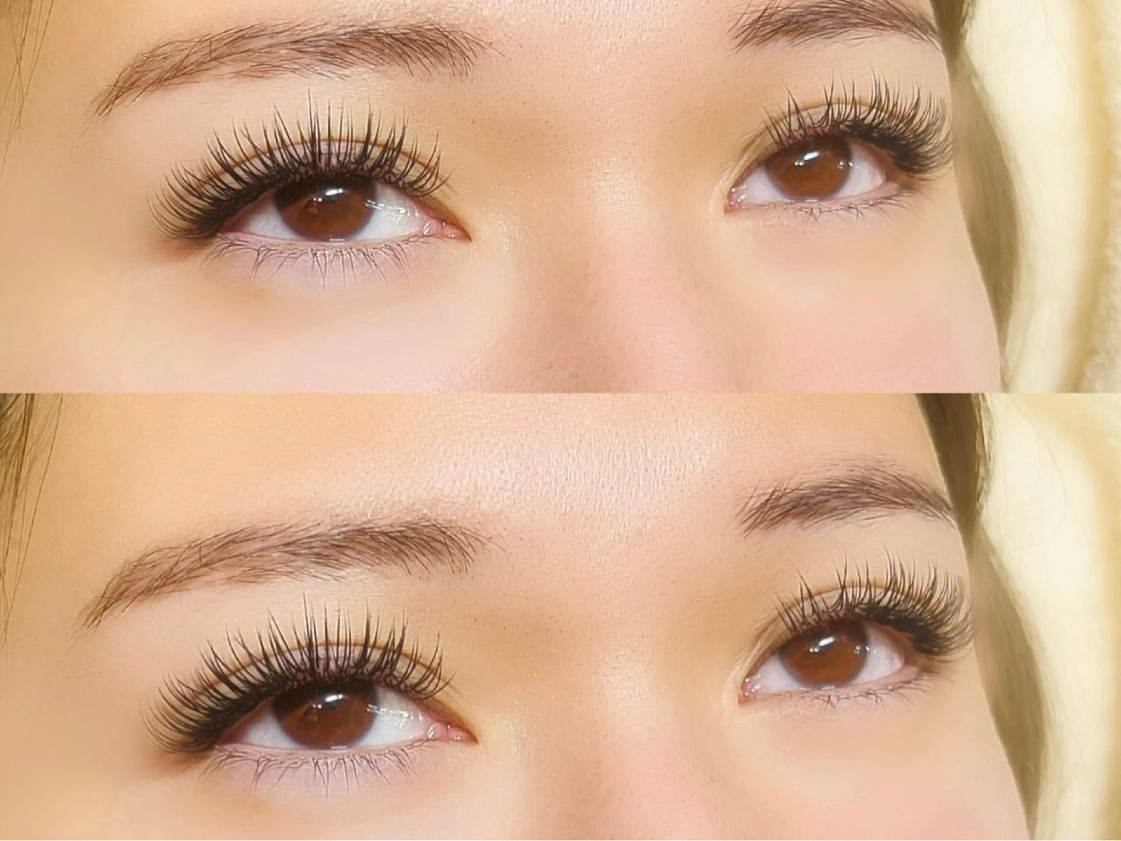 マツエク・マツパ 付け放題 バインドロック フラットラッシュ パリジェンヌラッシュリフト まつげパーマ マツエク リナ アメ村のマツエク・マツパデザイン