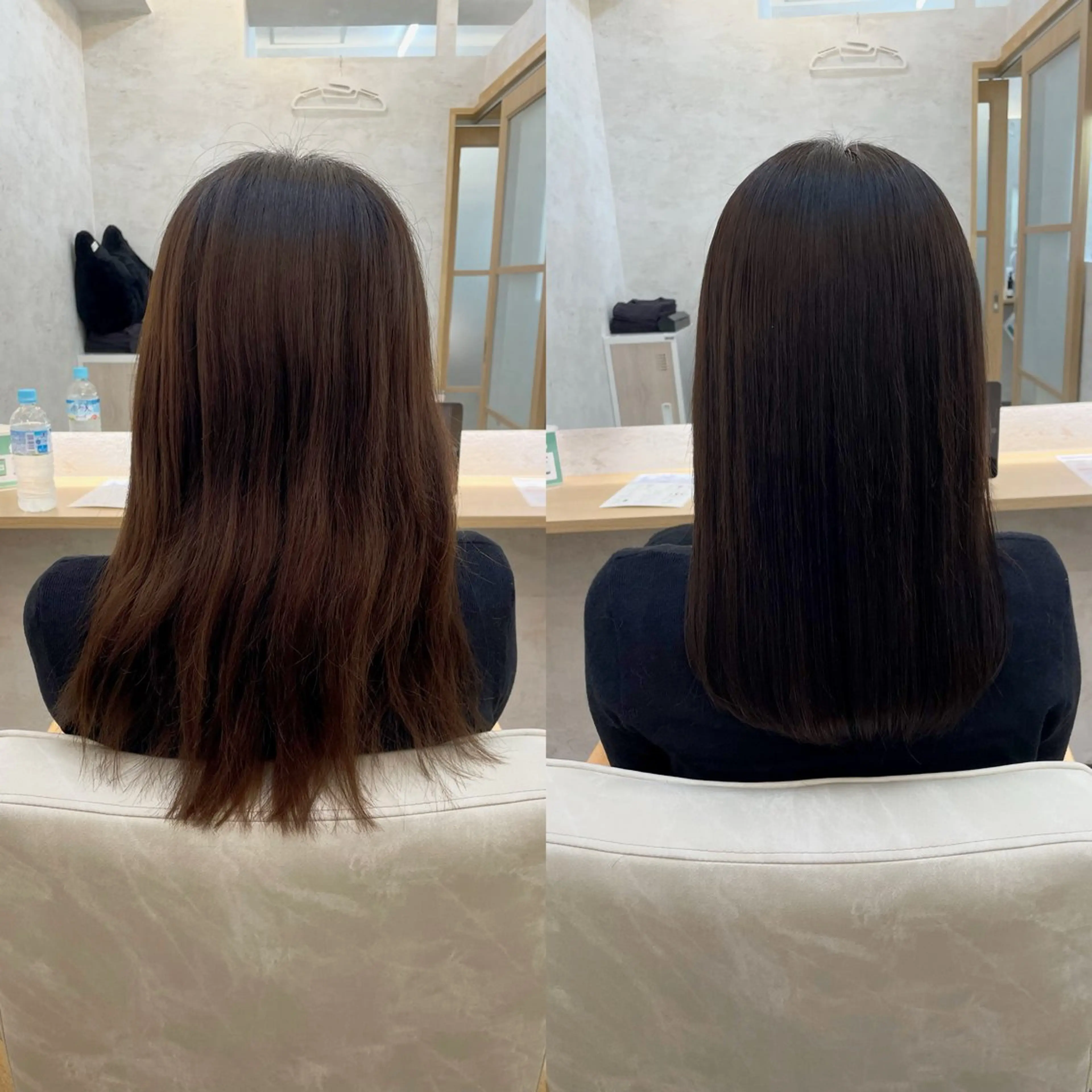 ロング カット ヘアカラー 縮毛矯正 トリートメント 高橋 芽衣のヘアスタイル