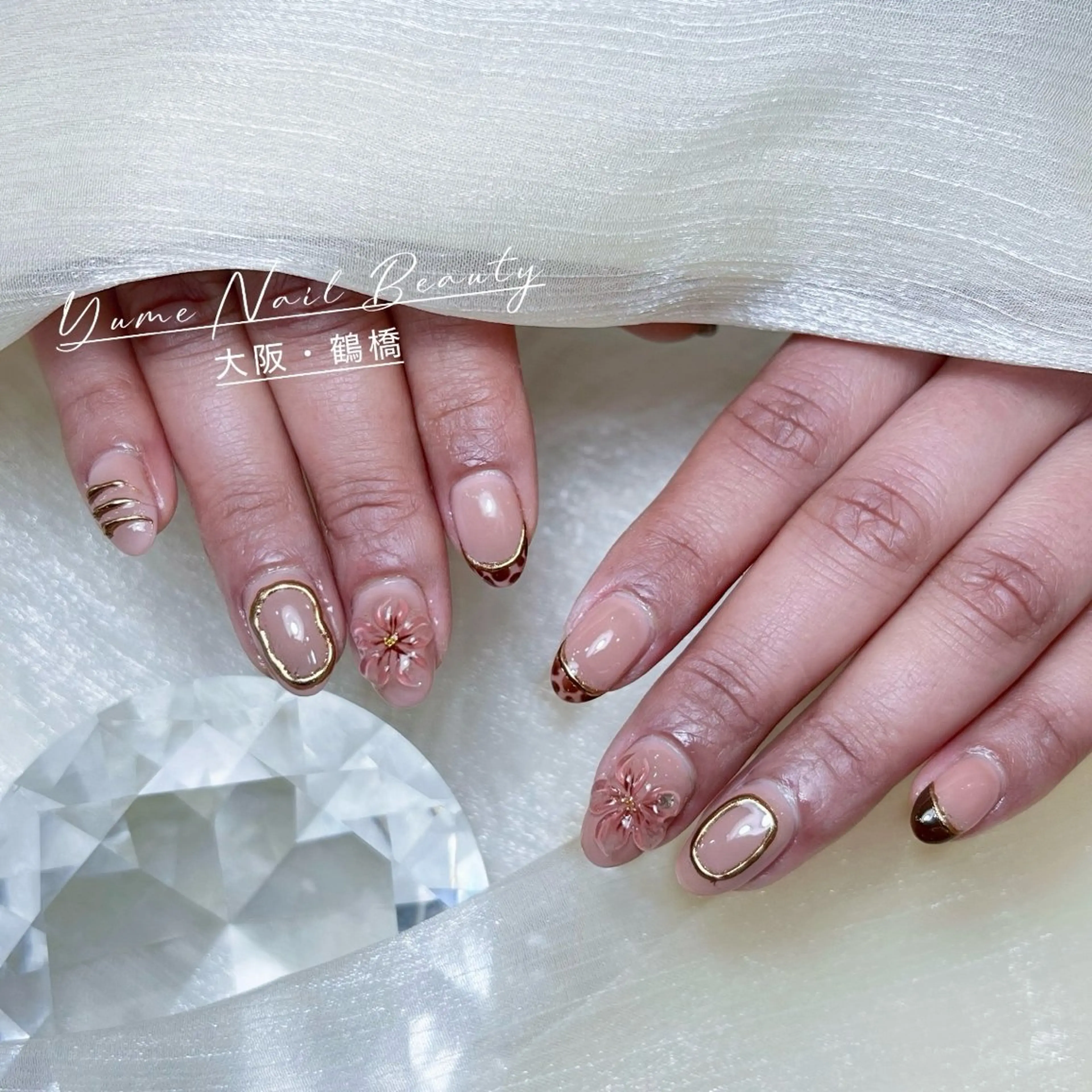 ミディアム YUME Nail Beautyのネイルデザイン