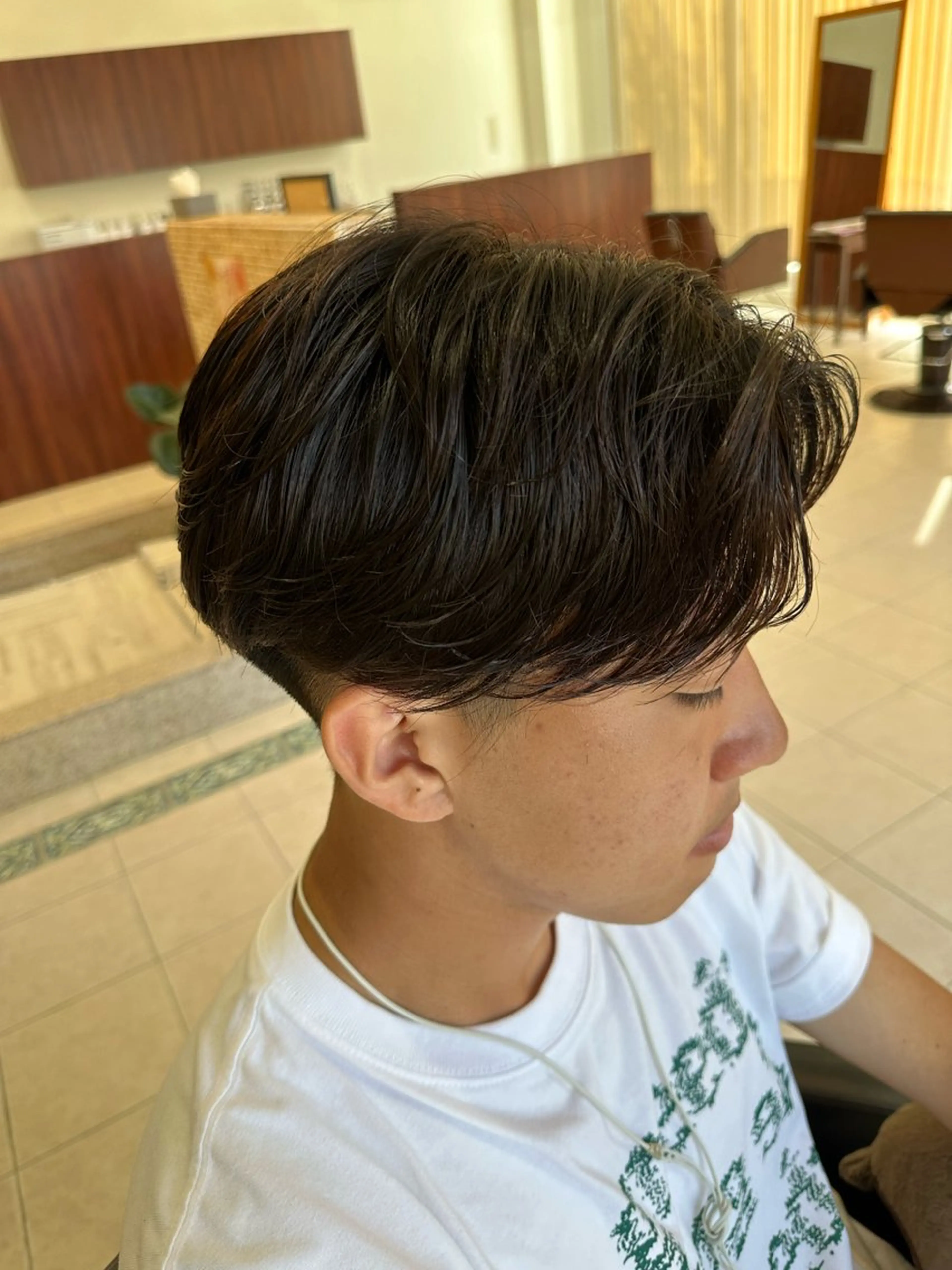 パーマ メンズ メンズパーマ ニュアンスパーマ カット パーマ arika オケシ　リョウダイのヘアスタイル