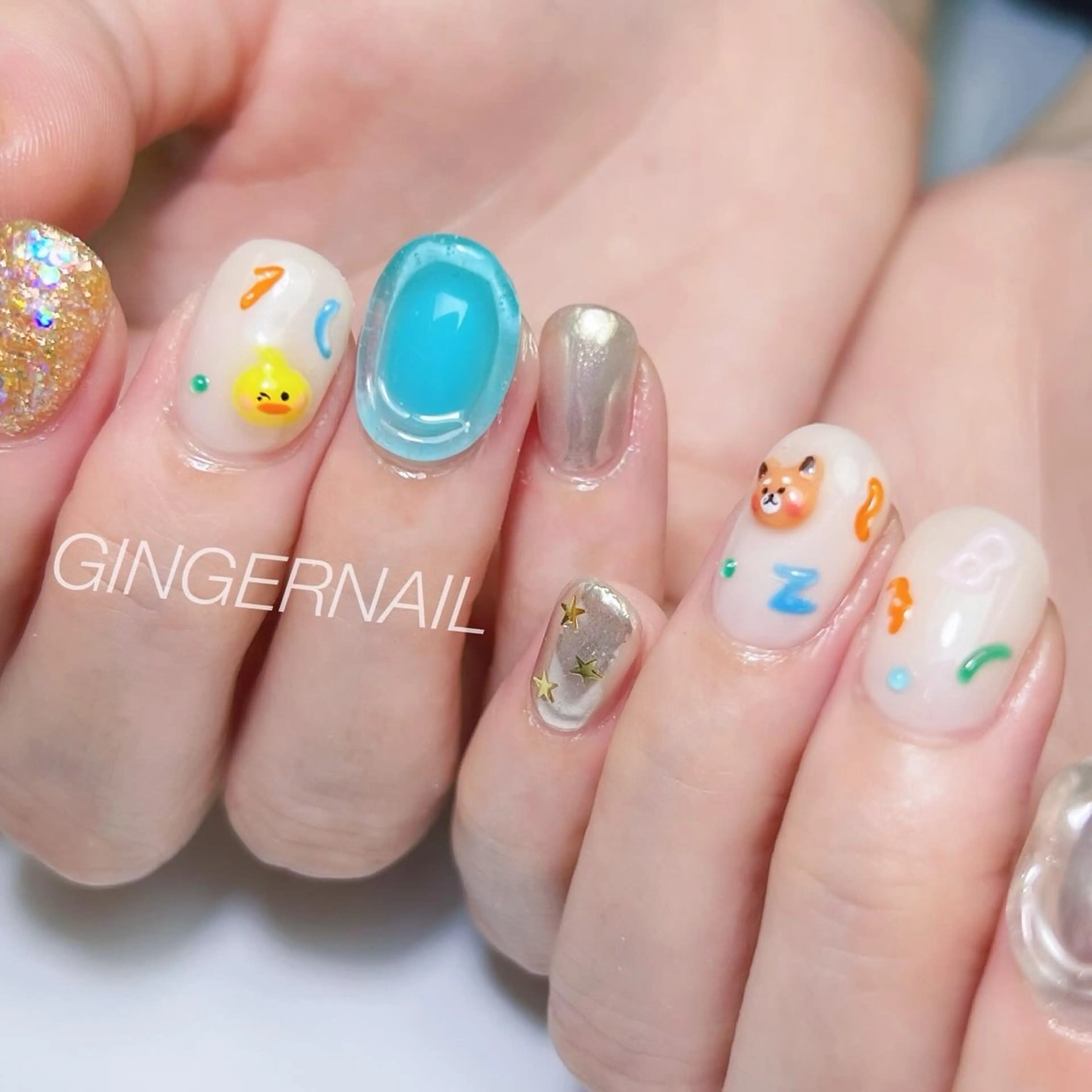 ネイル ハンドネイル ハンドケア GINGER NAIL所属・代々木 GINGERNAILのネイルデザイン