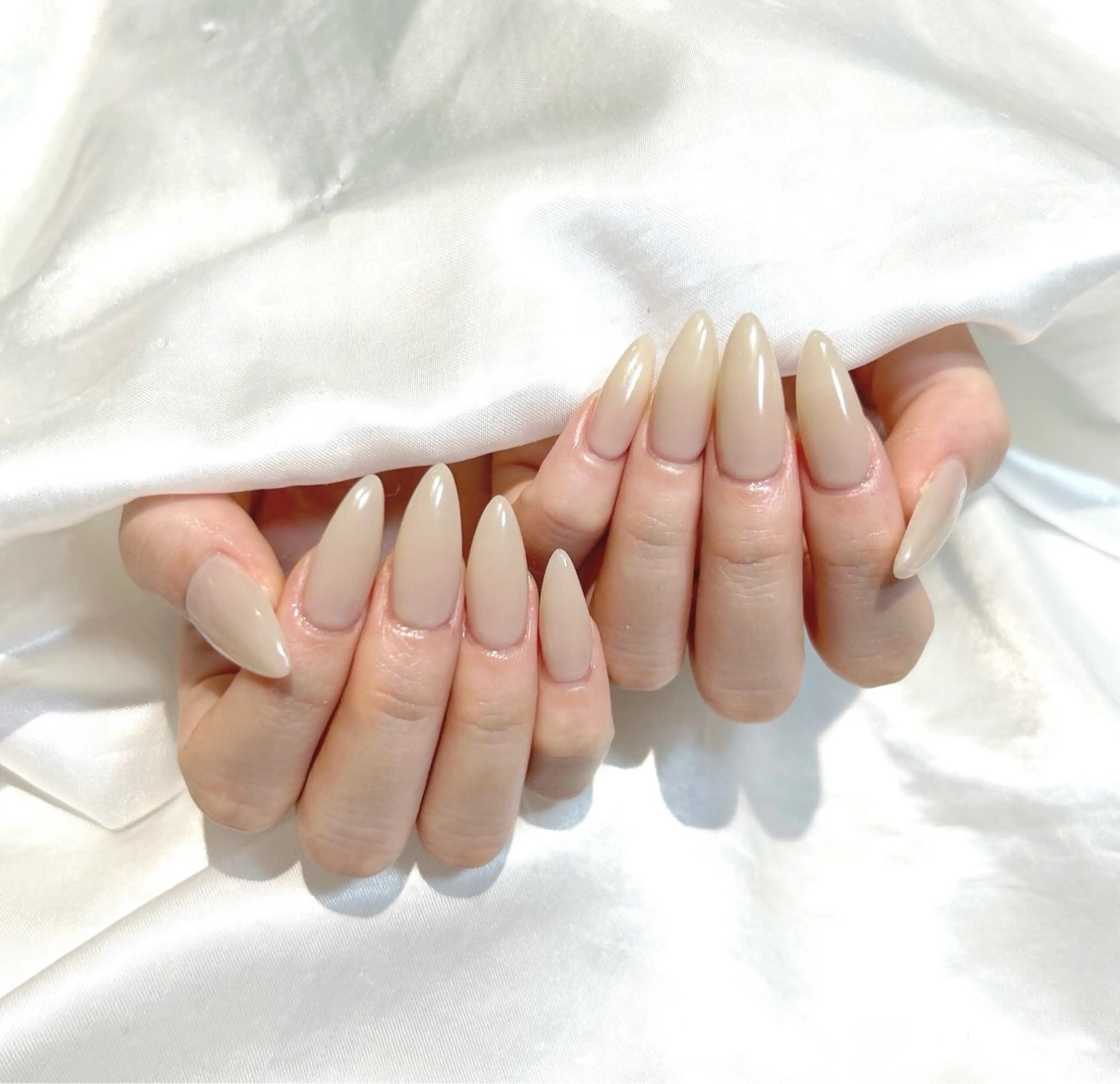 HAND🍒オフあり🍒 チップ長さ出し10本ワンカラーor ラメグラの写真