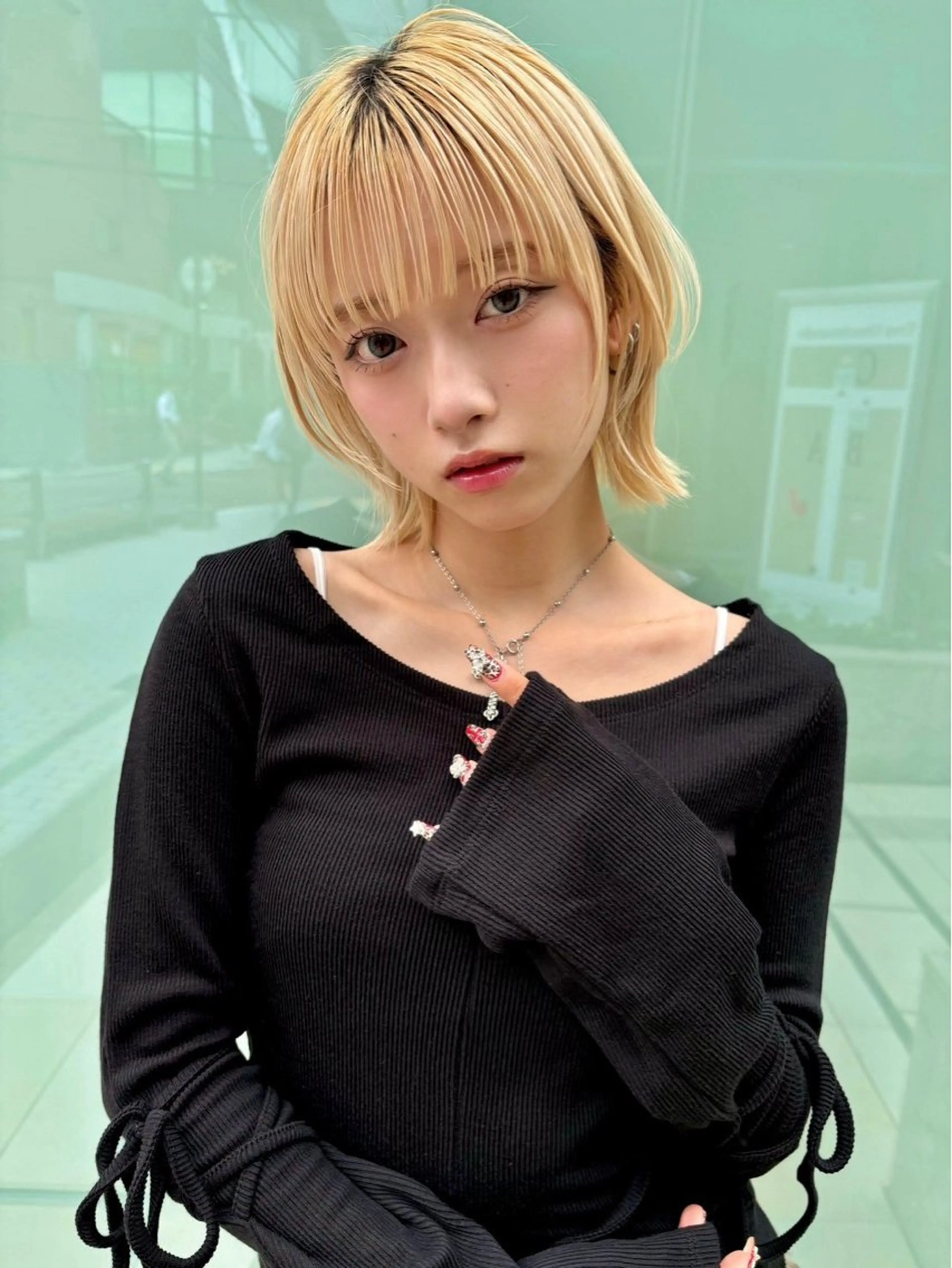 【レディース限定👧🏼】ボブカットモデル  シャンプー トリートメント 込み🫧の写真