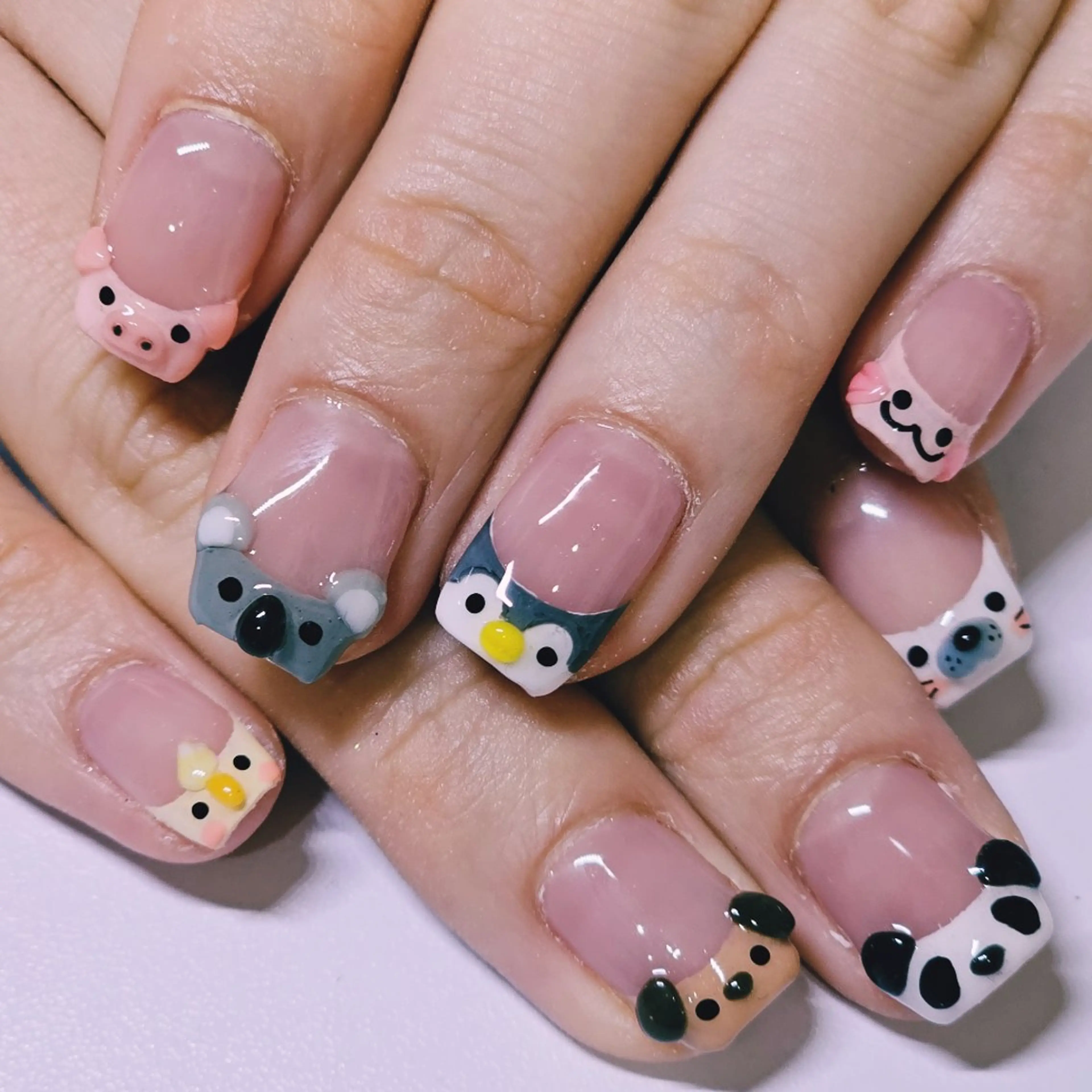 ネイル フレンチネイル ハンドネイル よしだ ひろきのネイルデザイン