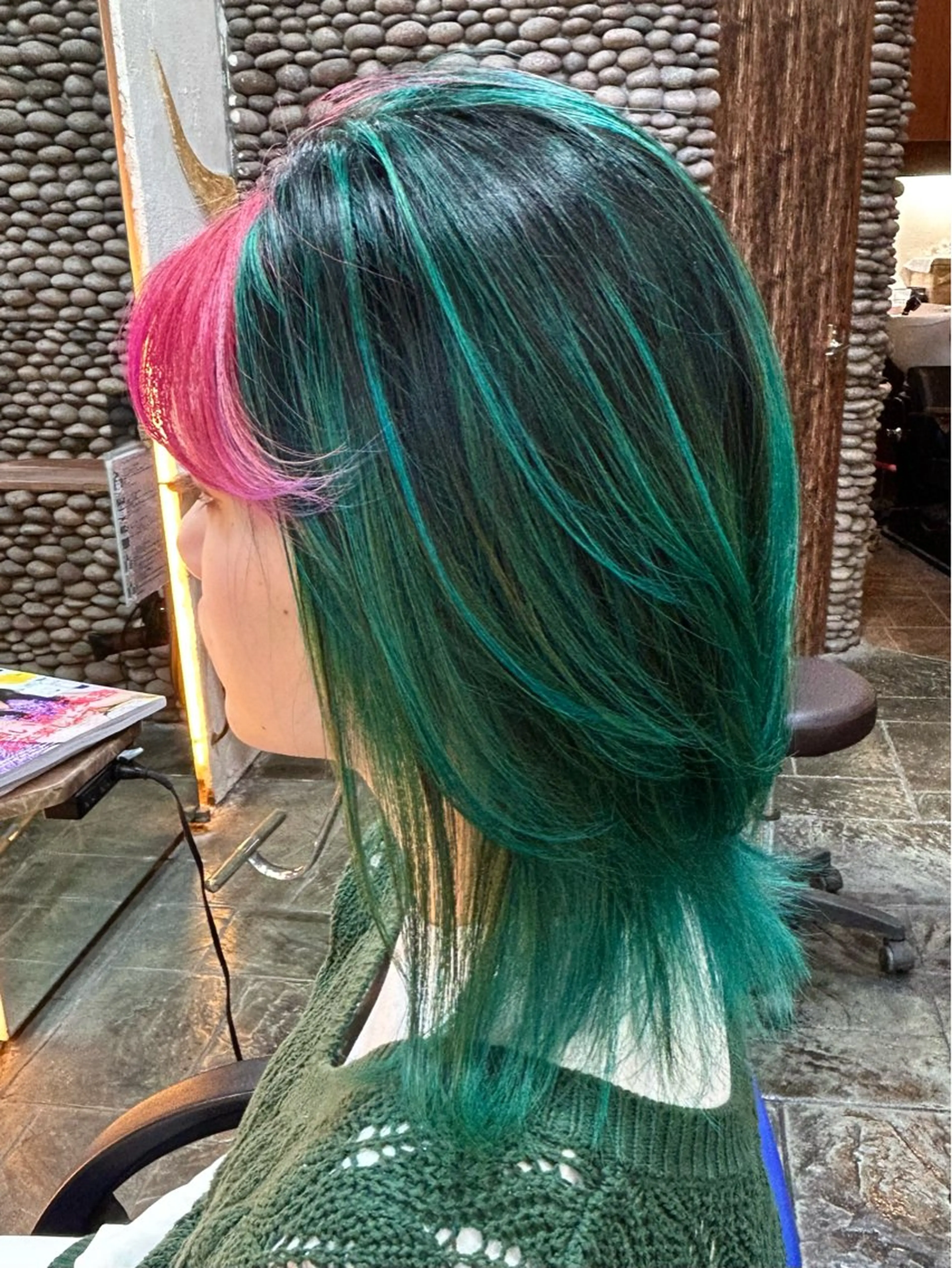 セミロング 鎌ヶ谷大仏フレスコ ✂︎　NATSUMIのヘアスタイル