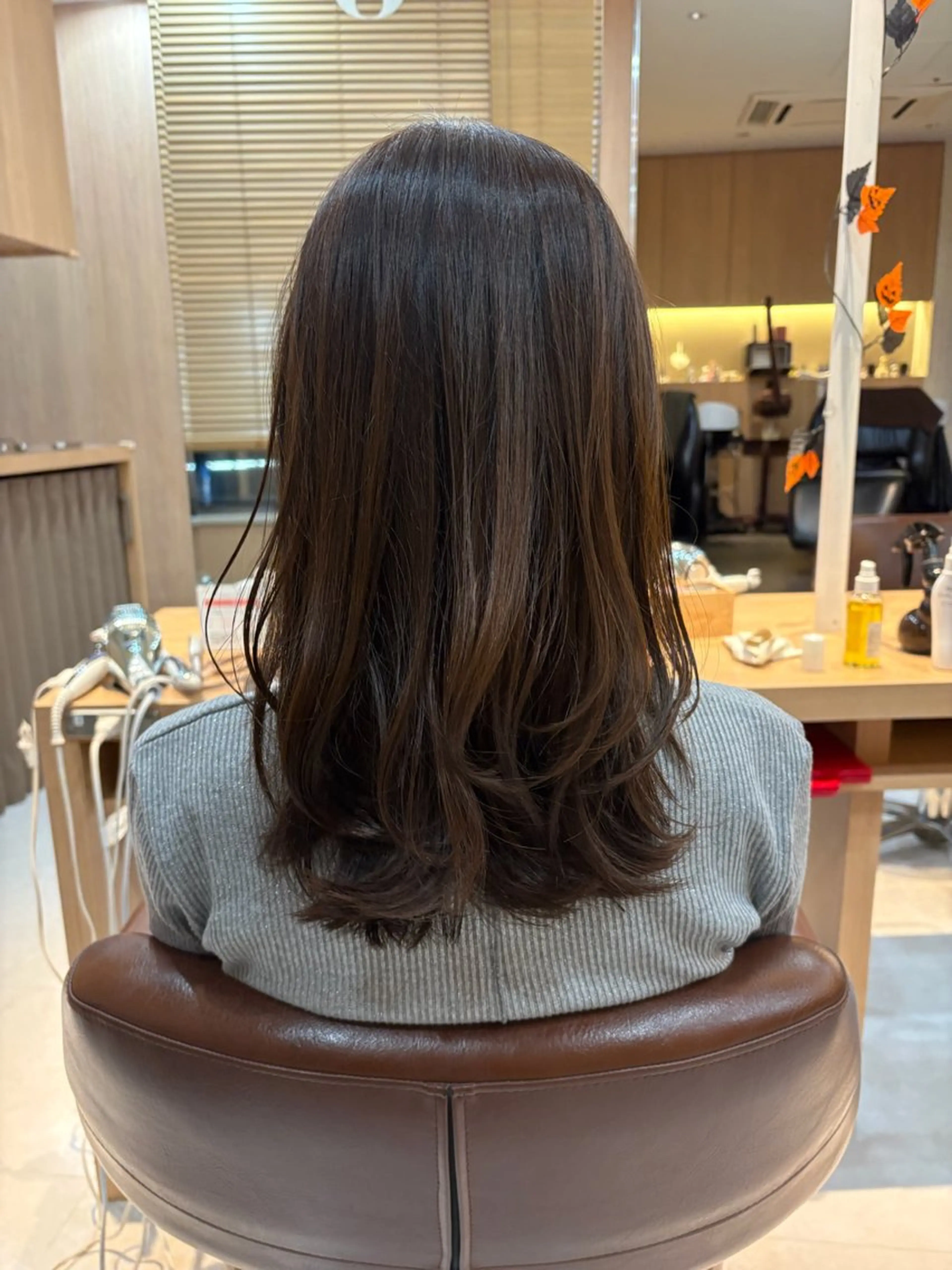 ロング くびれヘア くびれレイヤー レイヤーカット 風間 日和のヘアスタイル