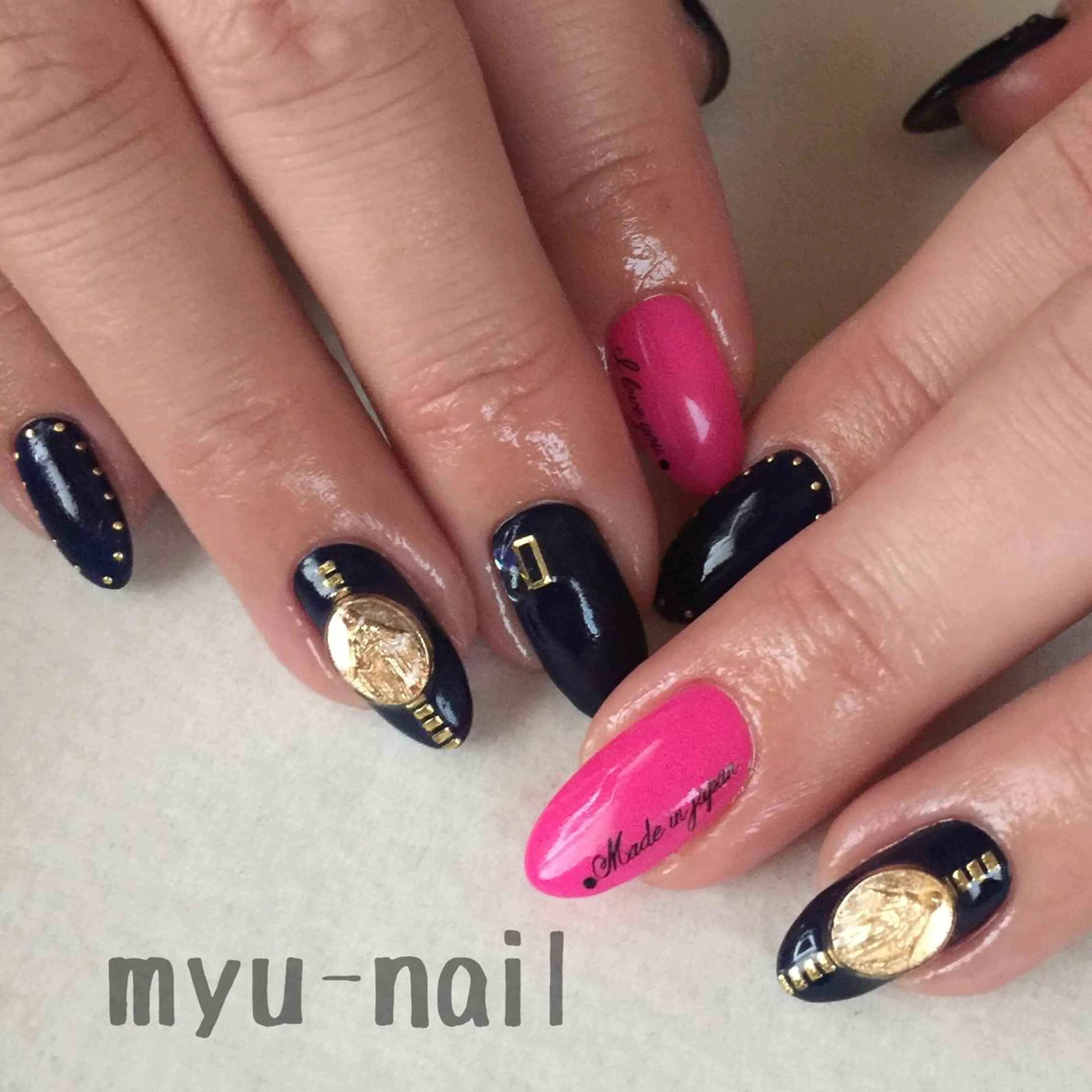 ネイル ハンドネイル ホームサロン myu-nailのネイルデザイン