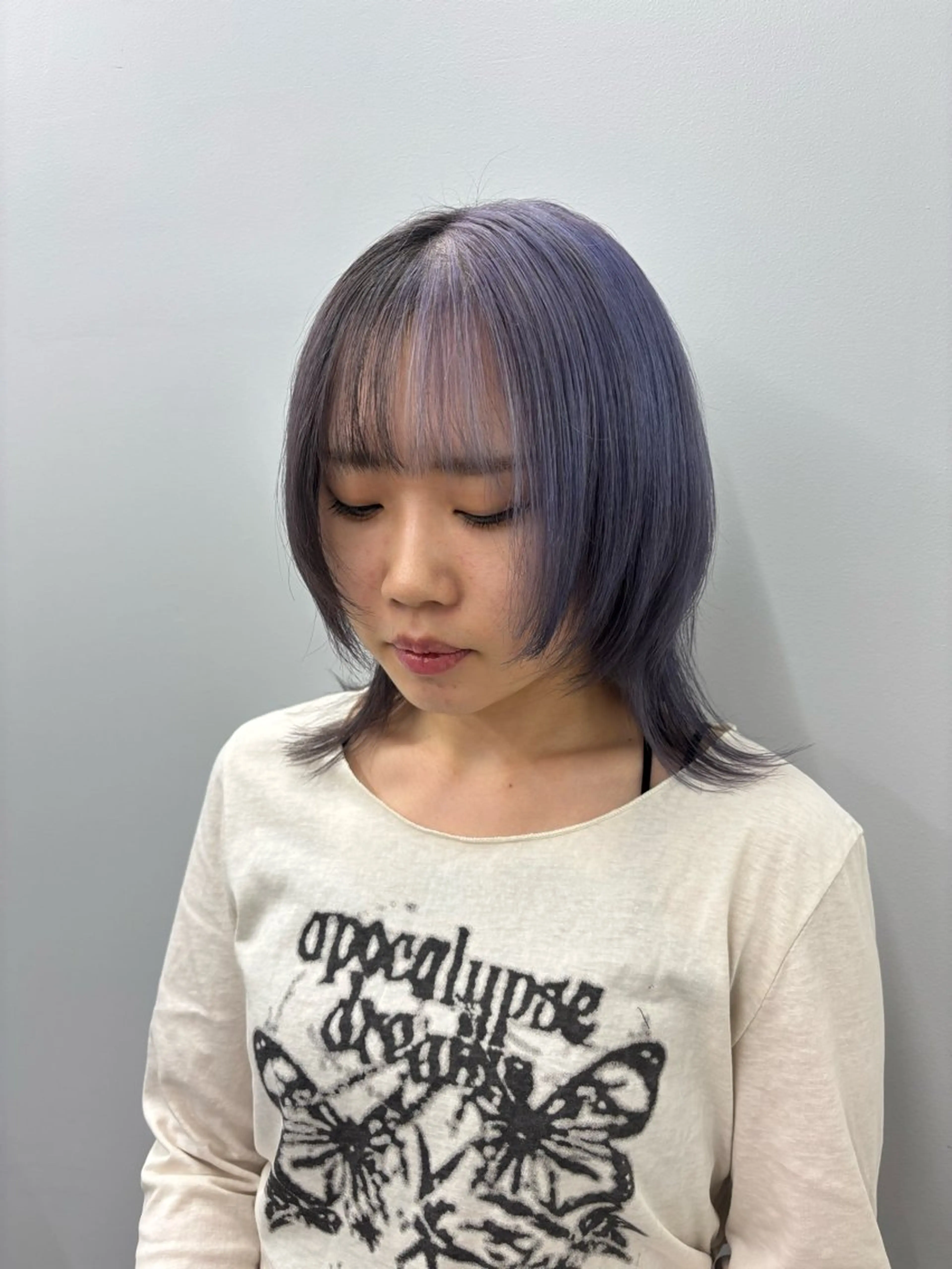 セミロング ヘアカラー ROCCO3rd / りんなのヘアスタイル