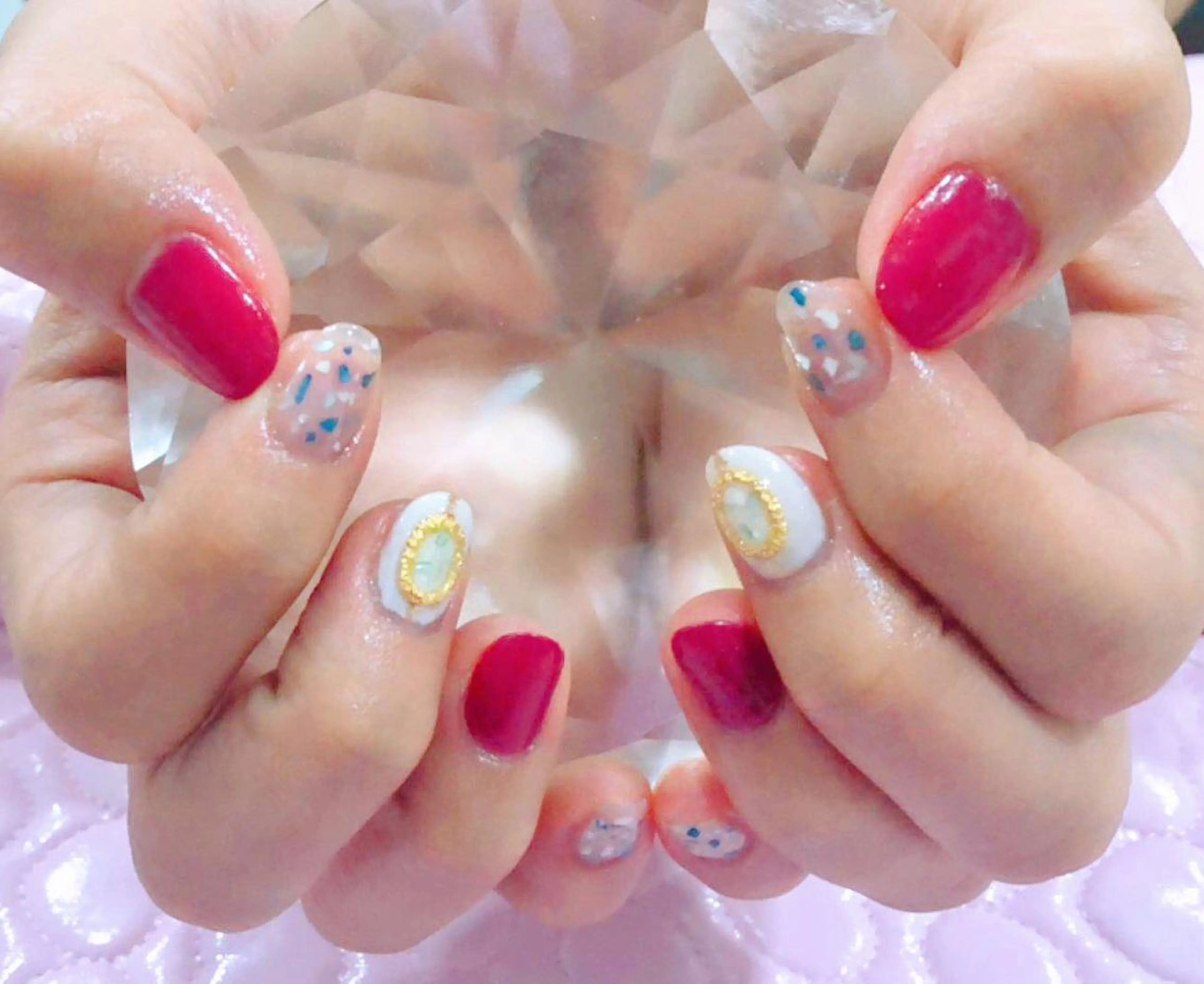 ネイル マツエク・マツパ AB マツエクネイルサロンのネイルデザイン