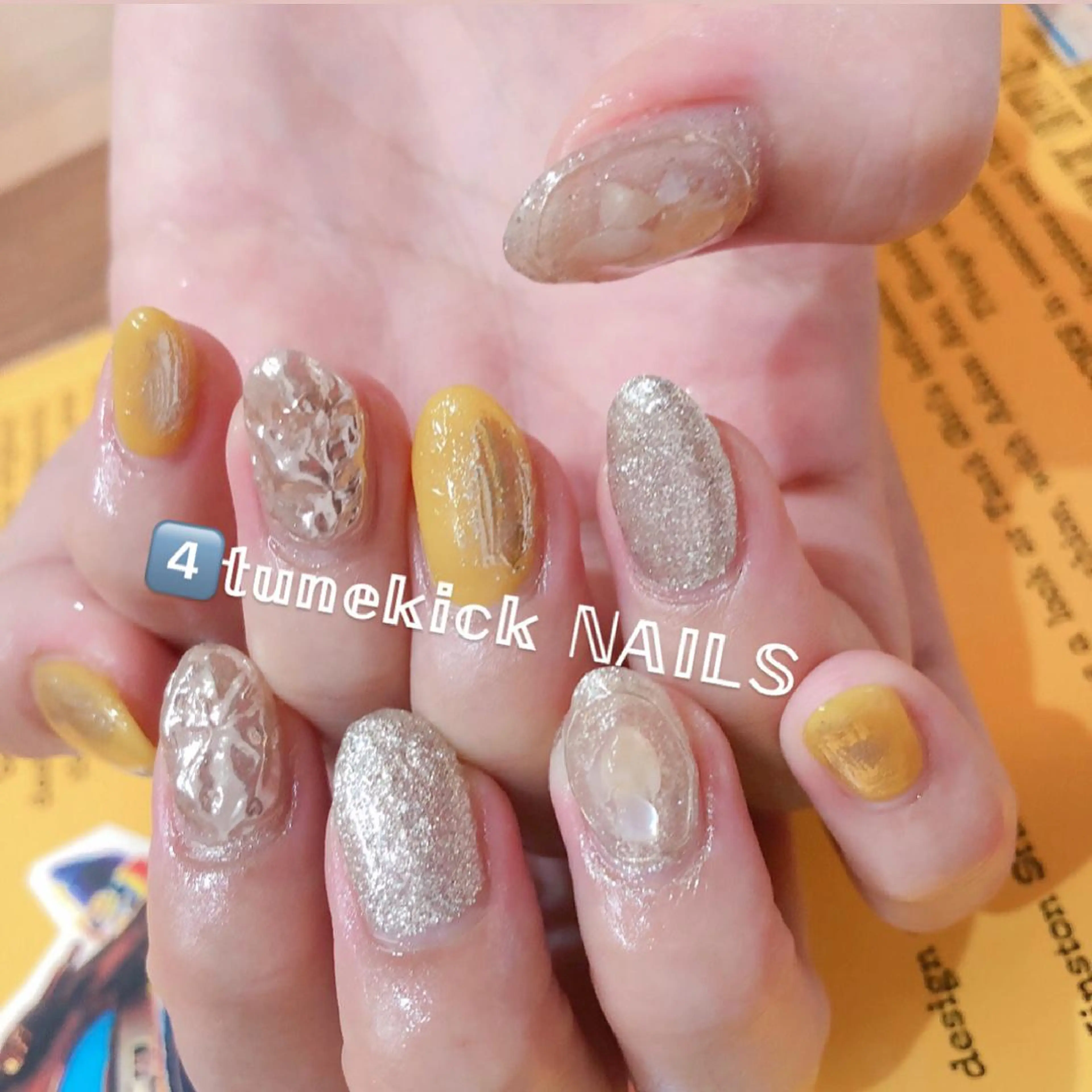 ネイル 4tunekick NAILS(フォーチュンキックネイルズ)所属・光森 淳子のネイルデザイン