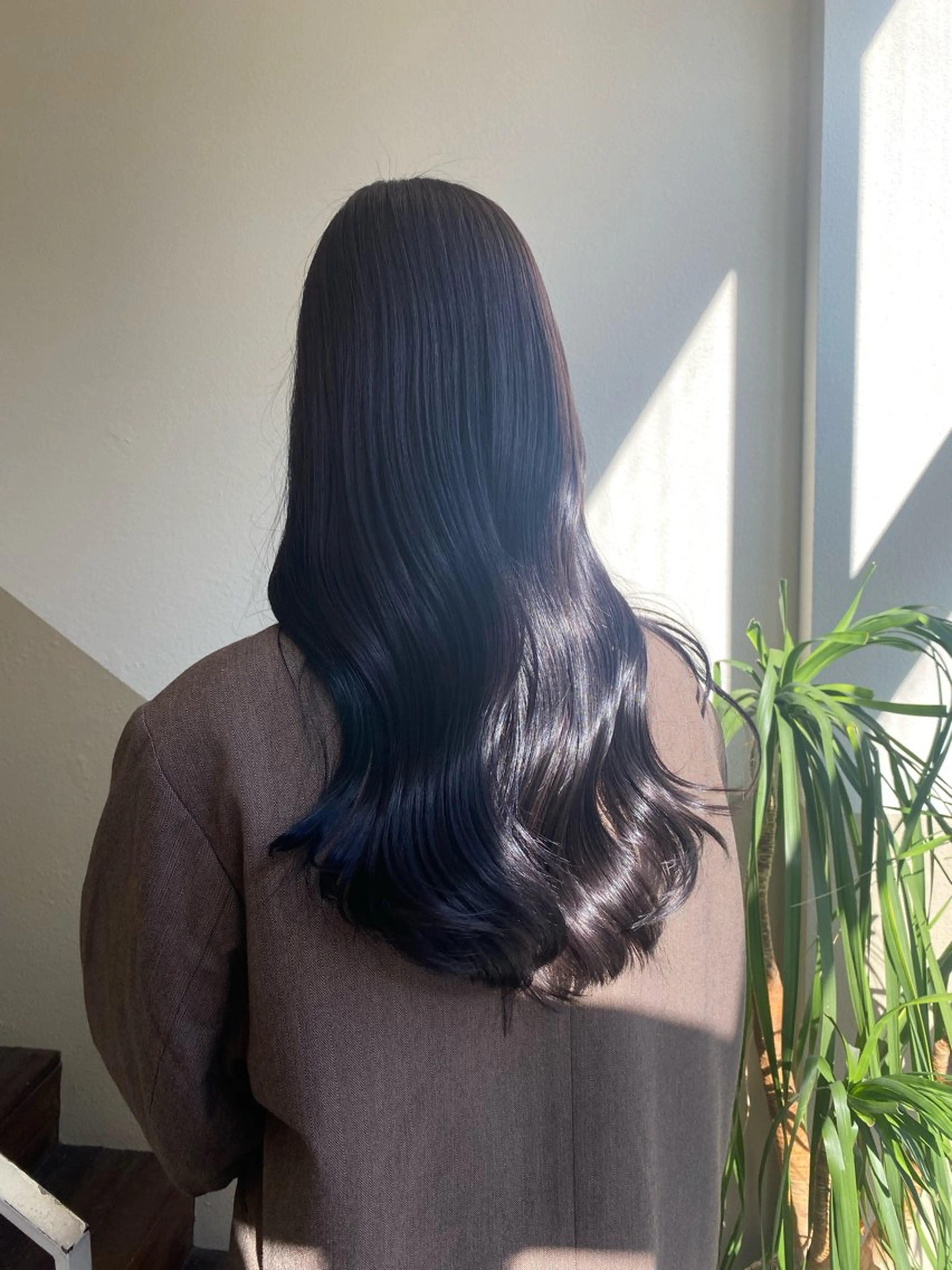 ロング カラー カット ヘアカラー トリートメント 透明感カラー/ 小顔カット/ミヅキのヘアスタイル