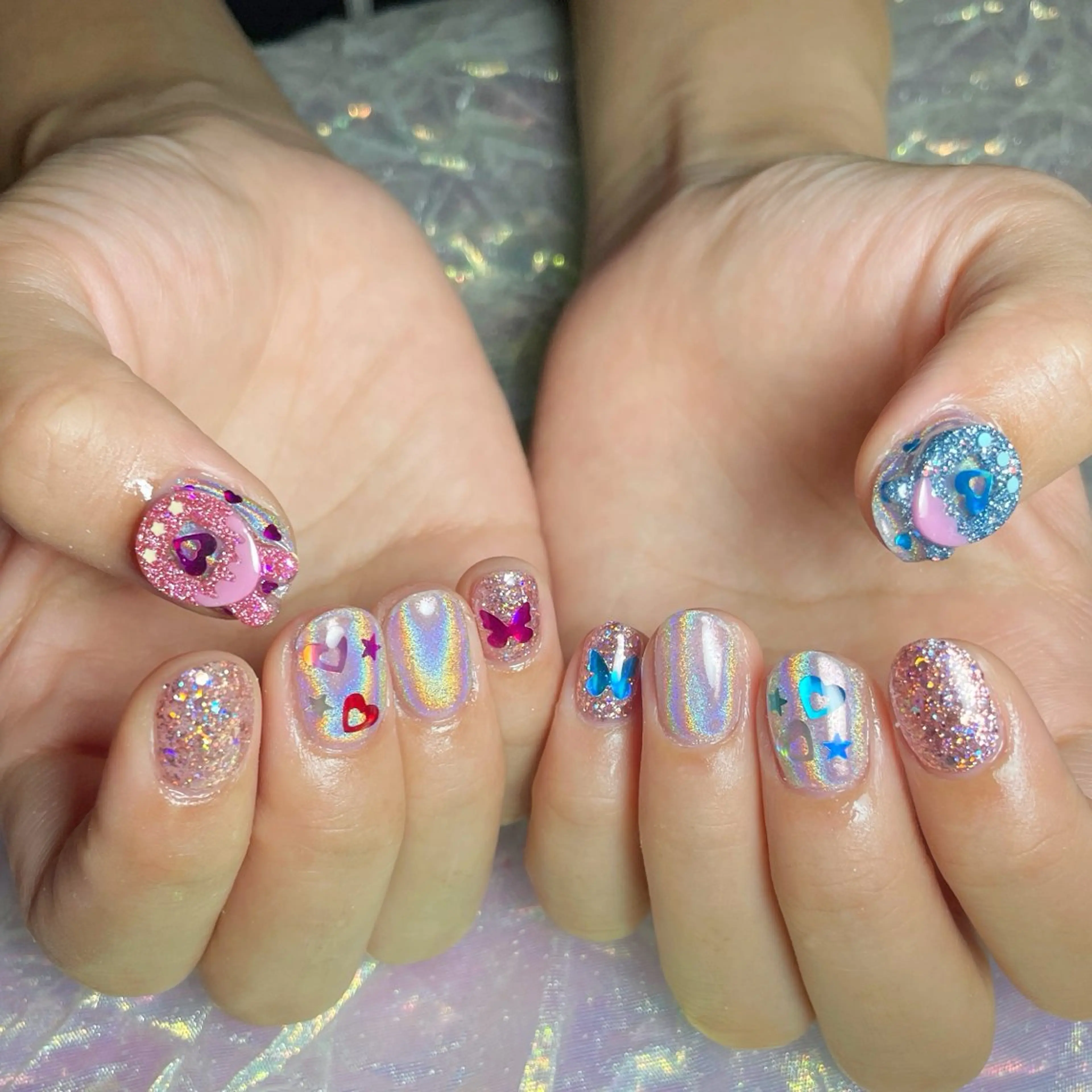 ショート ハンドネイル watanabe miyuuのネイルデザイン