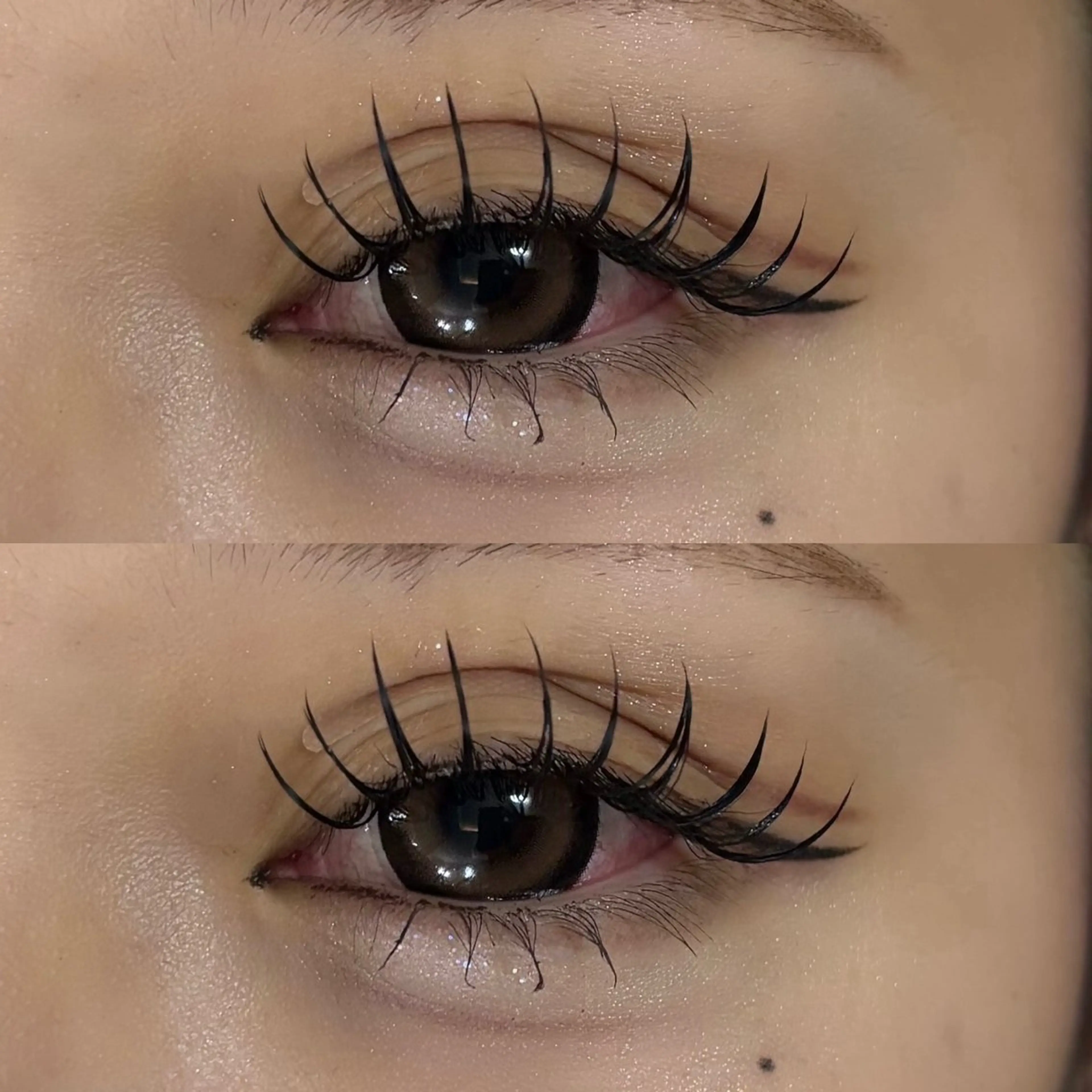 🖤上下エクステ🖤上バインドロック80束~100束、下20本~(5500円~)の写真