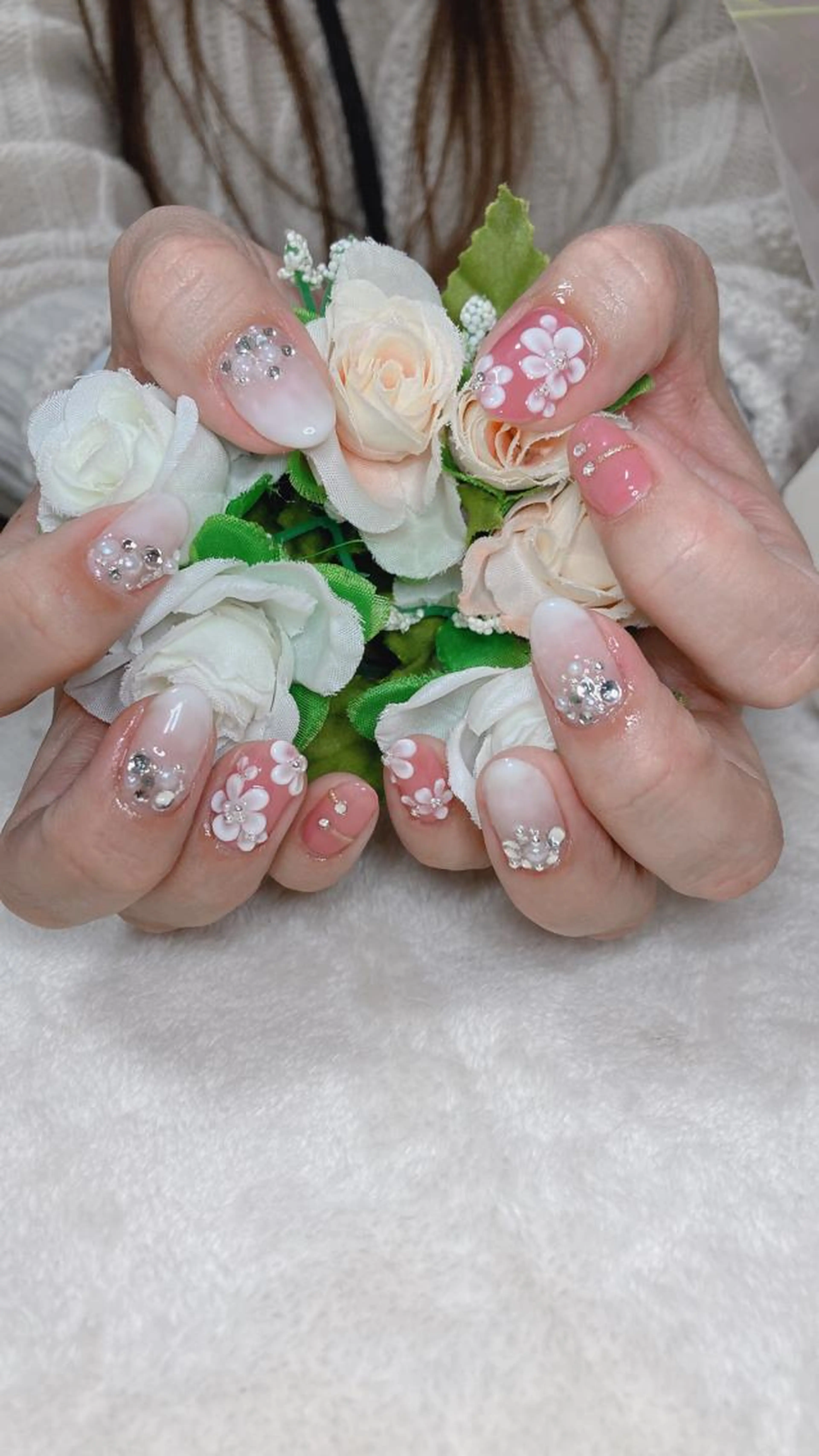 長さだし無し❤️ハードジェルネイル❤️画像持ち込み❤️チップパーツ10個まで込❤️割れてる爪は長さだしで調節します👍の写真