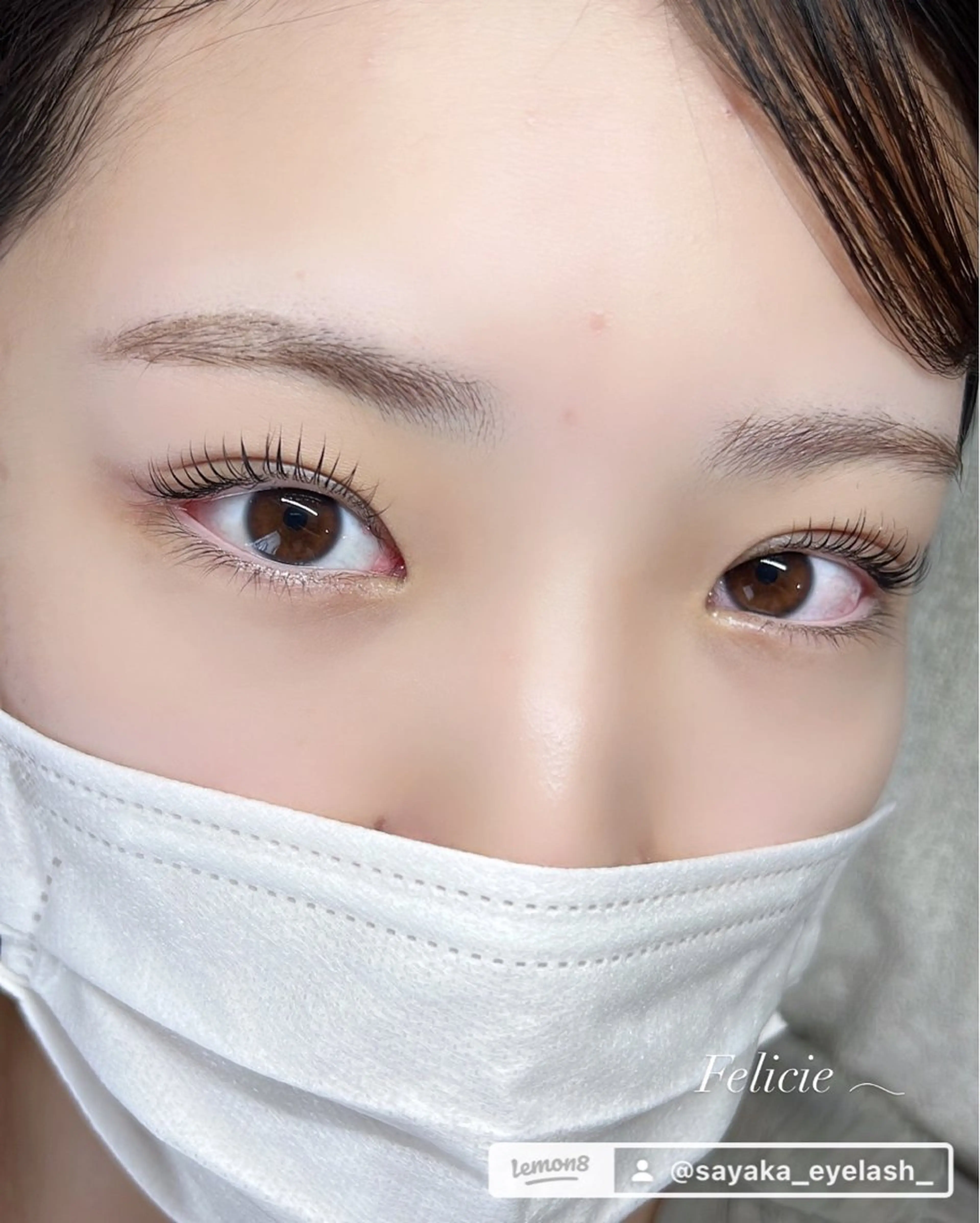 マツエク・マツパ 一重×まつ毛パーマ Felicie＊ Sayakaのマツエク・マツパデザイン