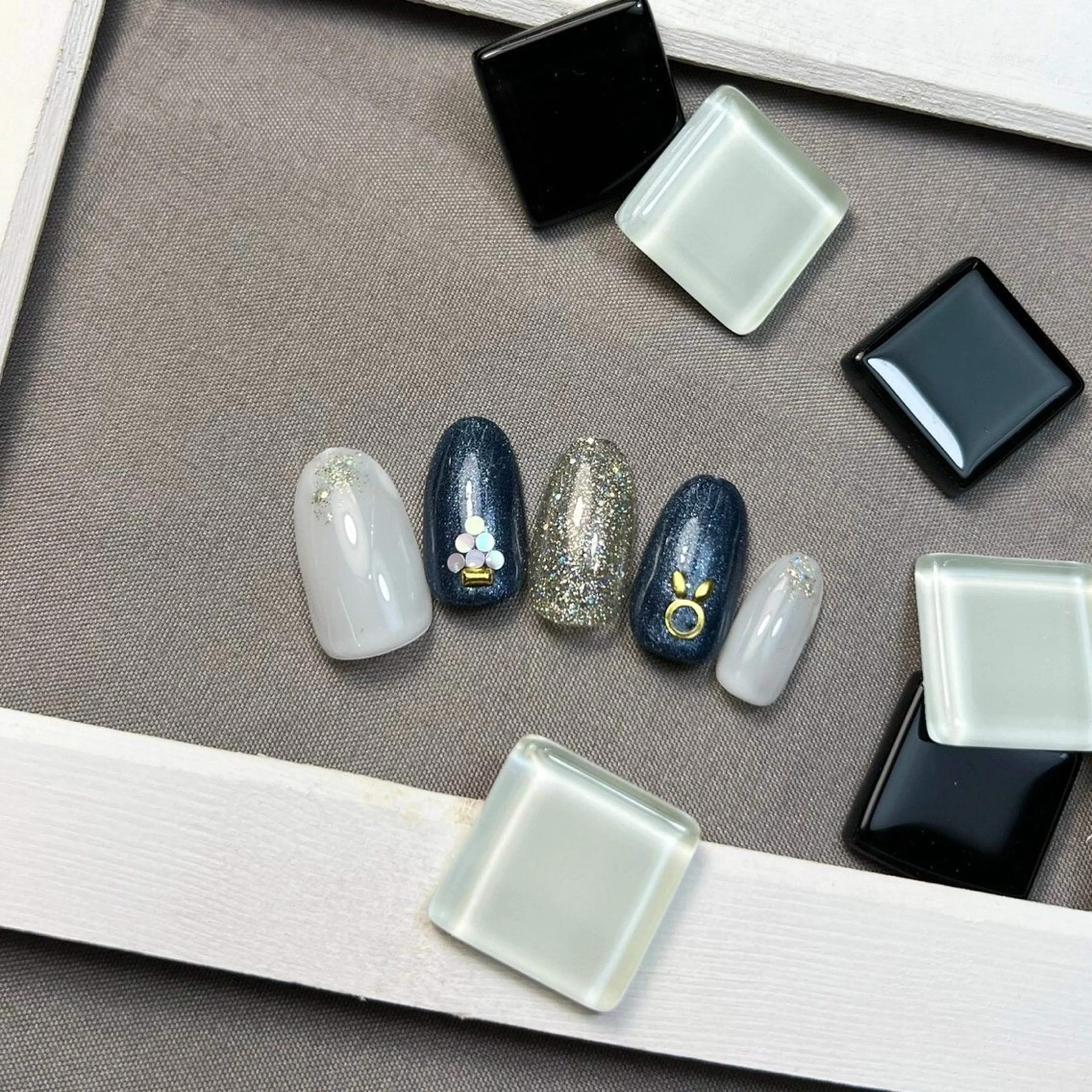 ネイル ⭐︎休業中の練習⭐︎ JNA認定講師髙橋のネイルデザイン