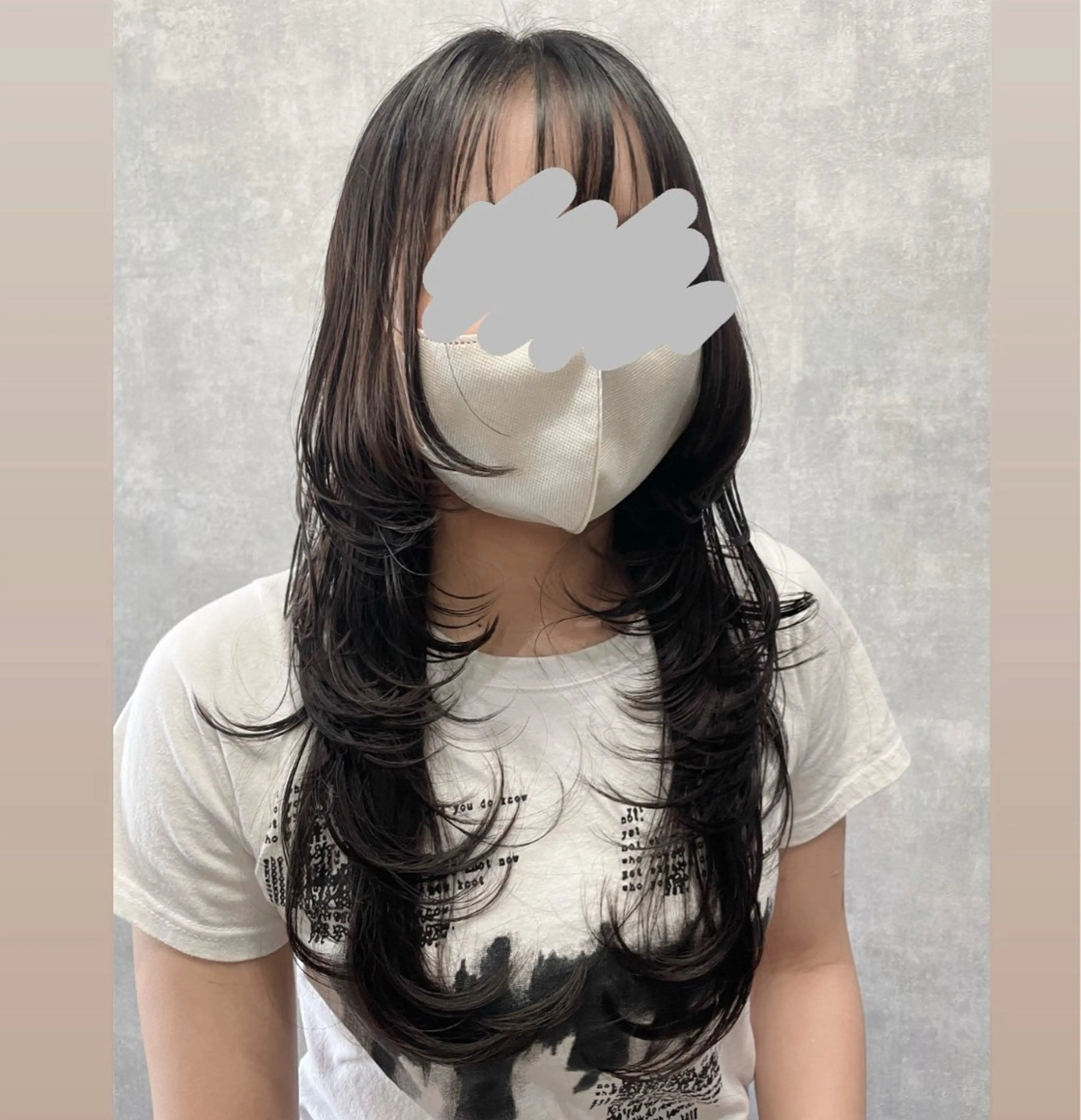 ロング 韓国風ヘア レイヤーカット カット MARO 🫧 マロのヘアスタイル