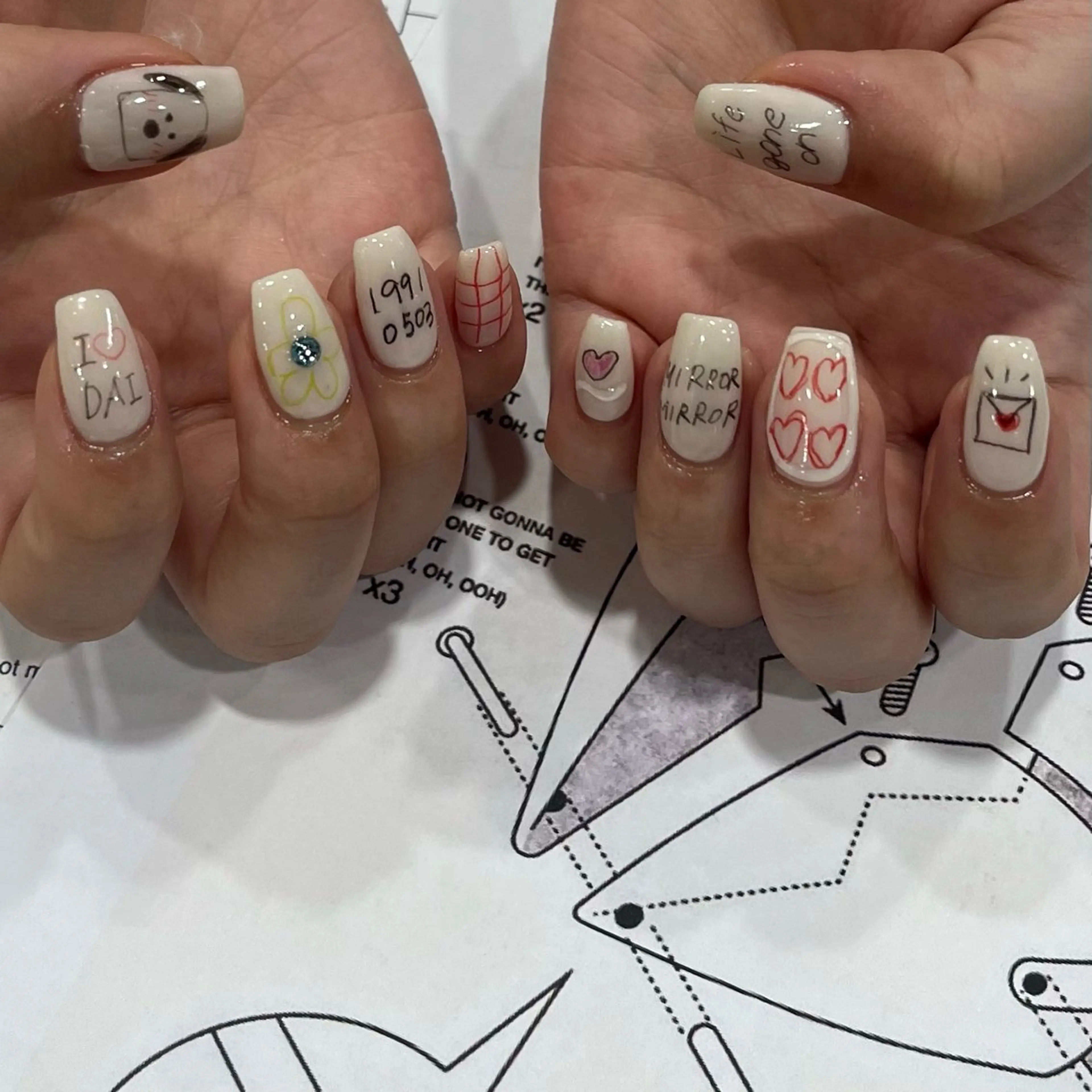 ネイル Allure 小山店 Shioriのネイルデザイン