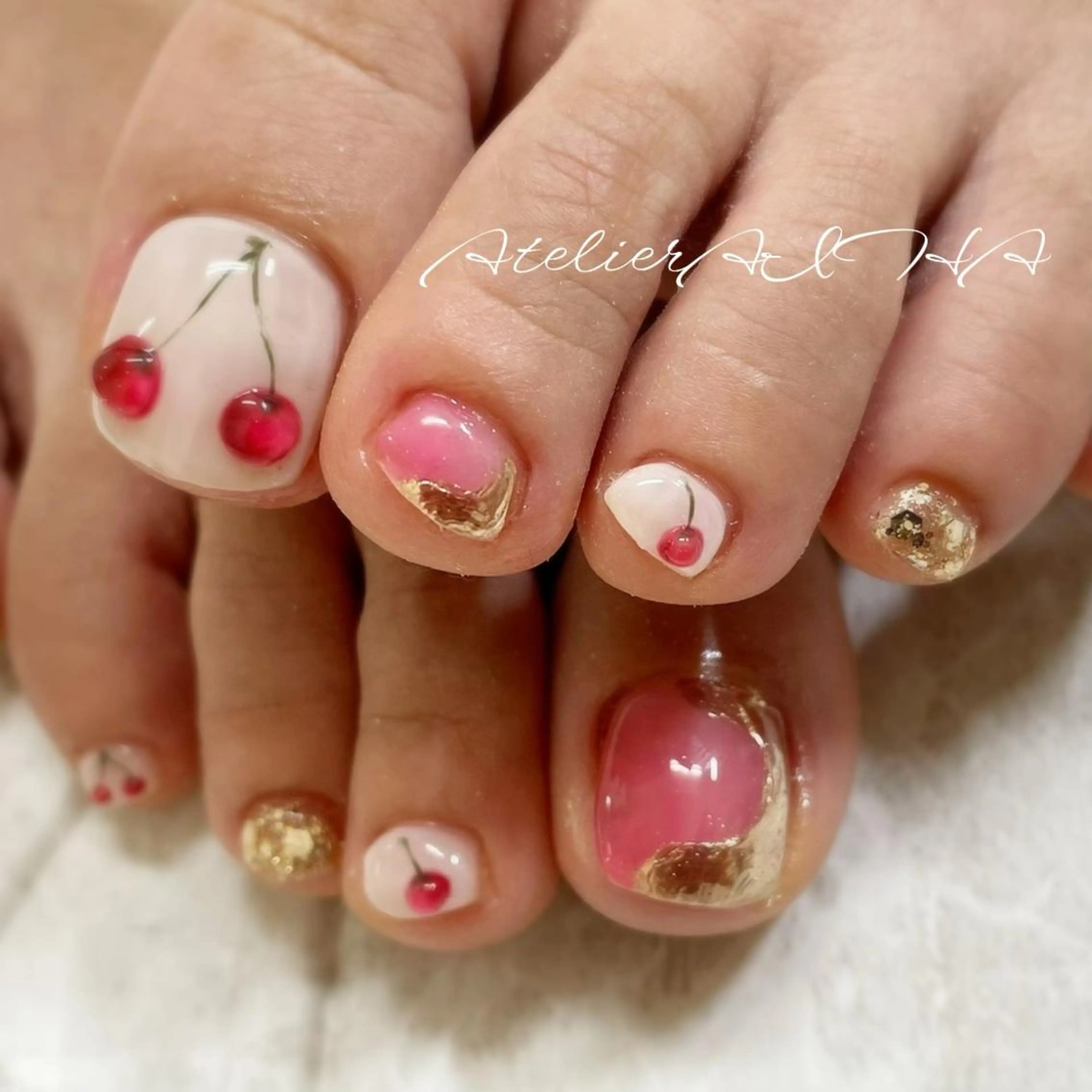 ネイル アートネイル クリアネイル フットネイル ぷっくりネイル ハンドネイル アトリエAIHA所属・アトリエAIHA★ フィルイン推奨サロンのネイルデザイン