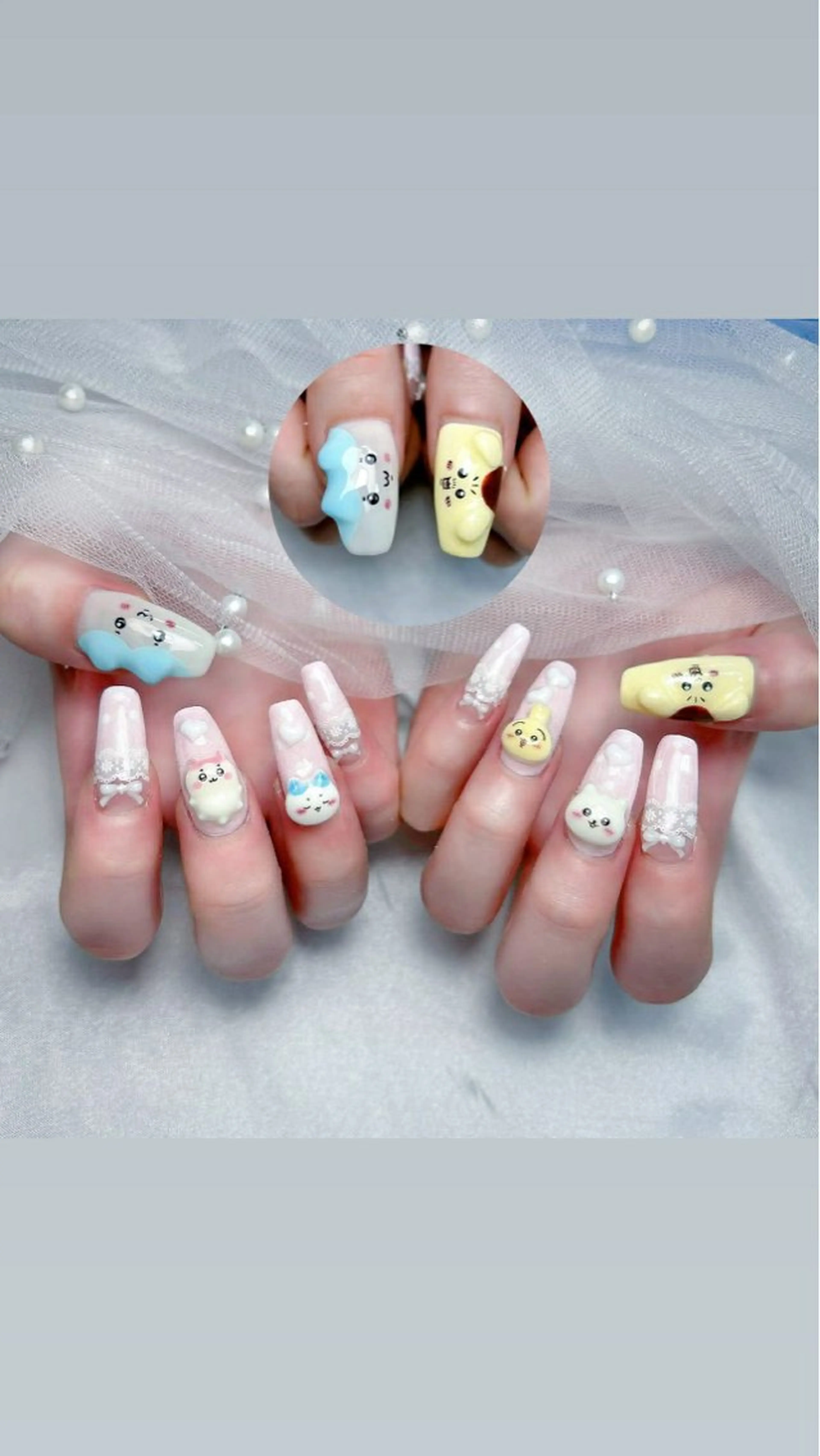 ネイル ハンドネイル いちご chan novaのネイルデザイン